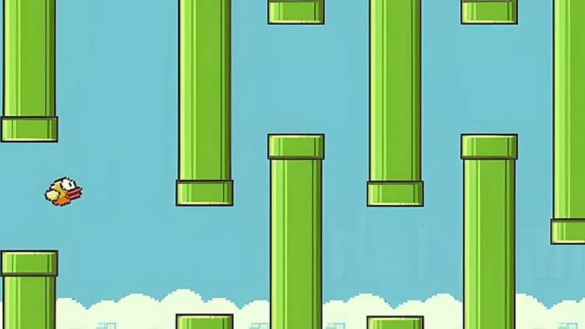 Flappy Bird Games Illustration Flappy Bird Games Illustration