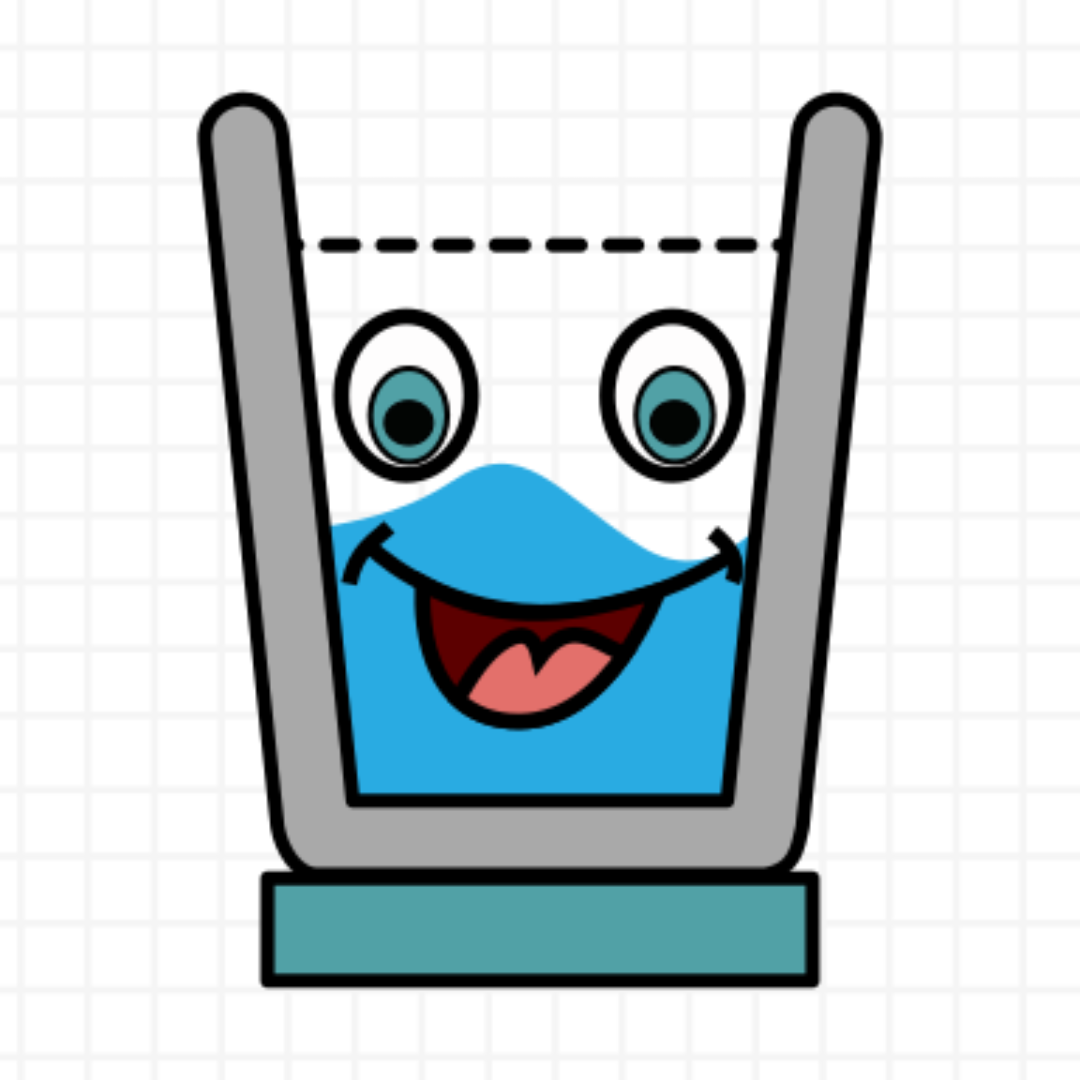 SMILING GLASS Illustration SMILING GLASS Illustration