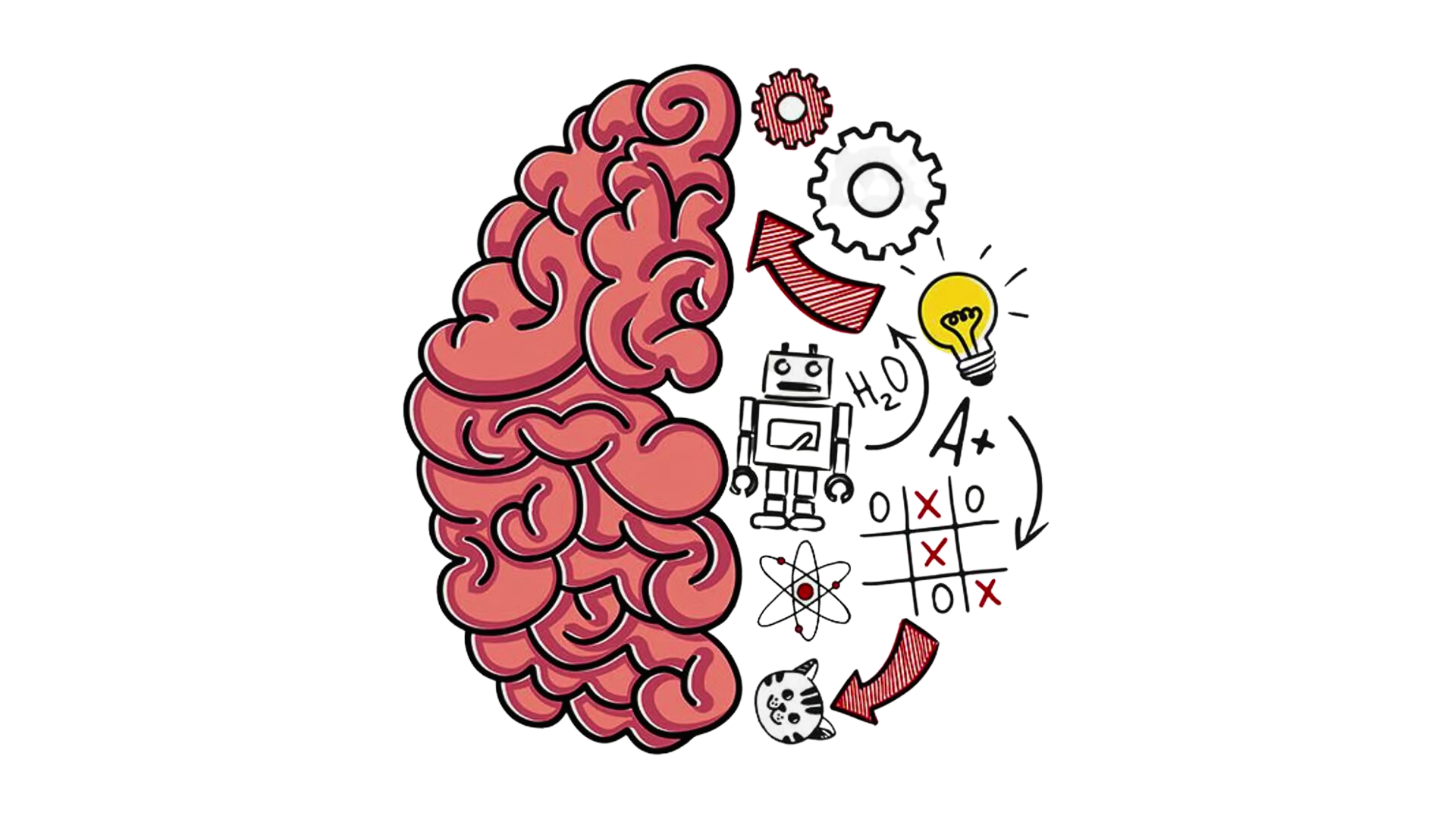 Thinking Games Illustration Thinking Games Illustration