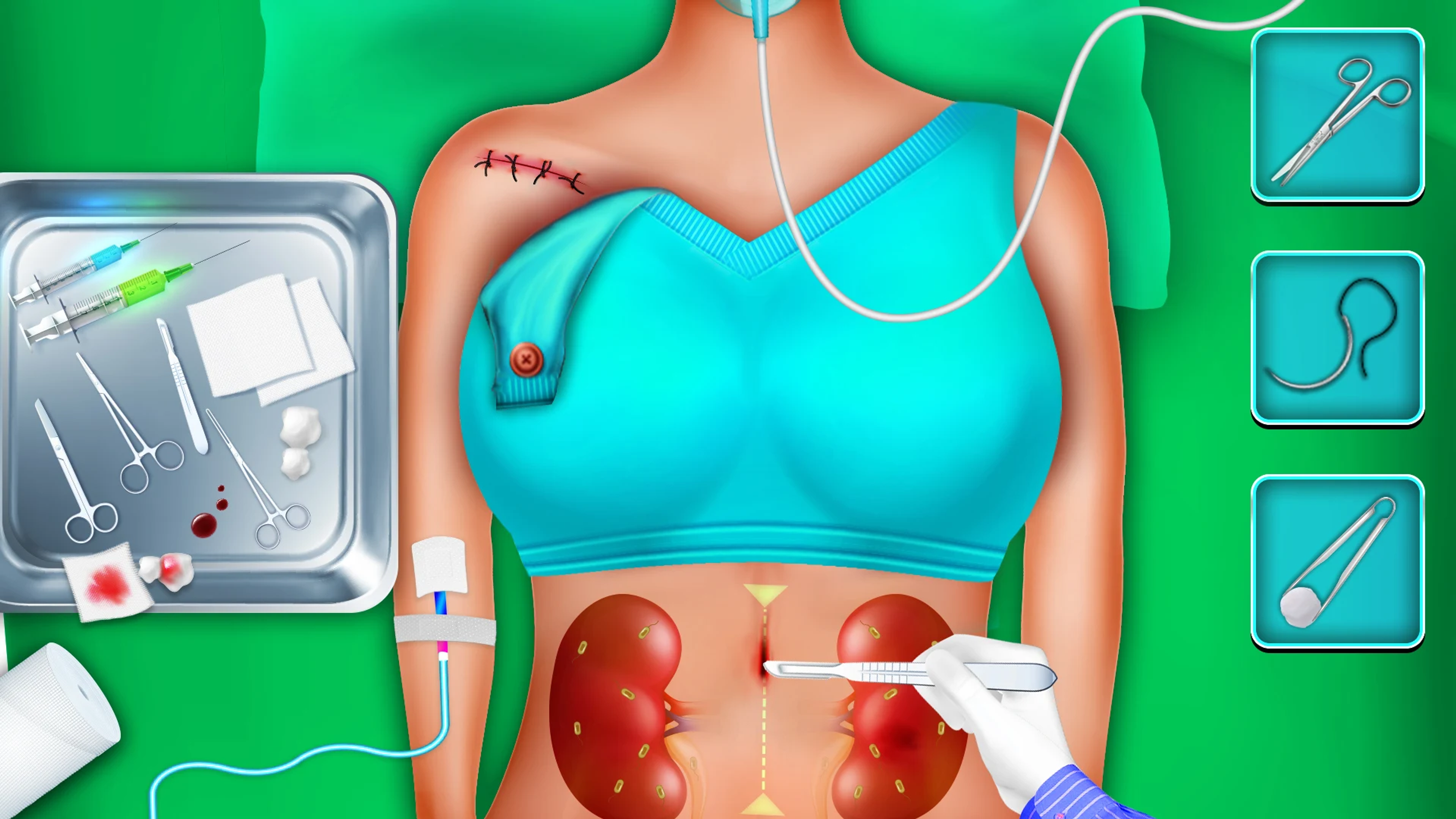 Surgery Games Illustration