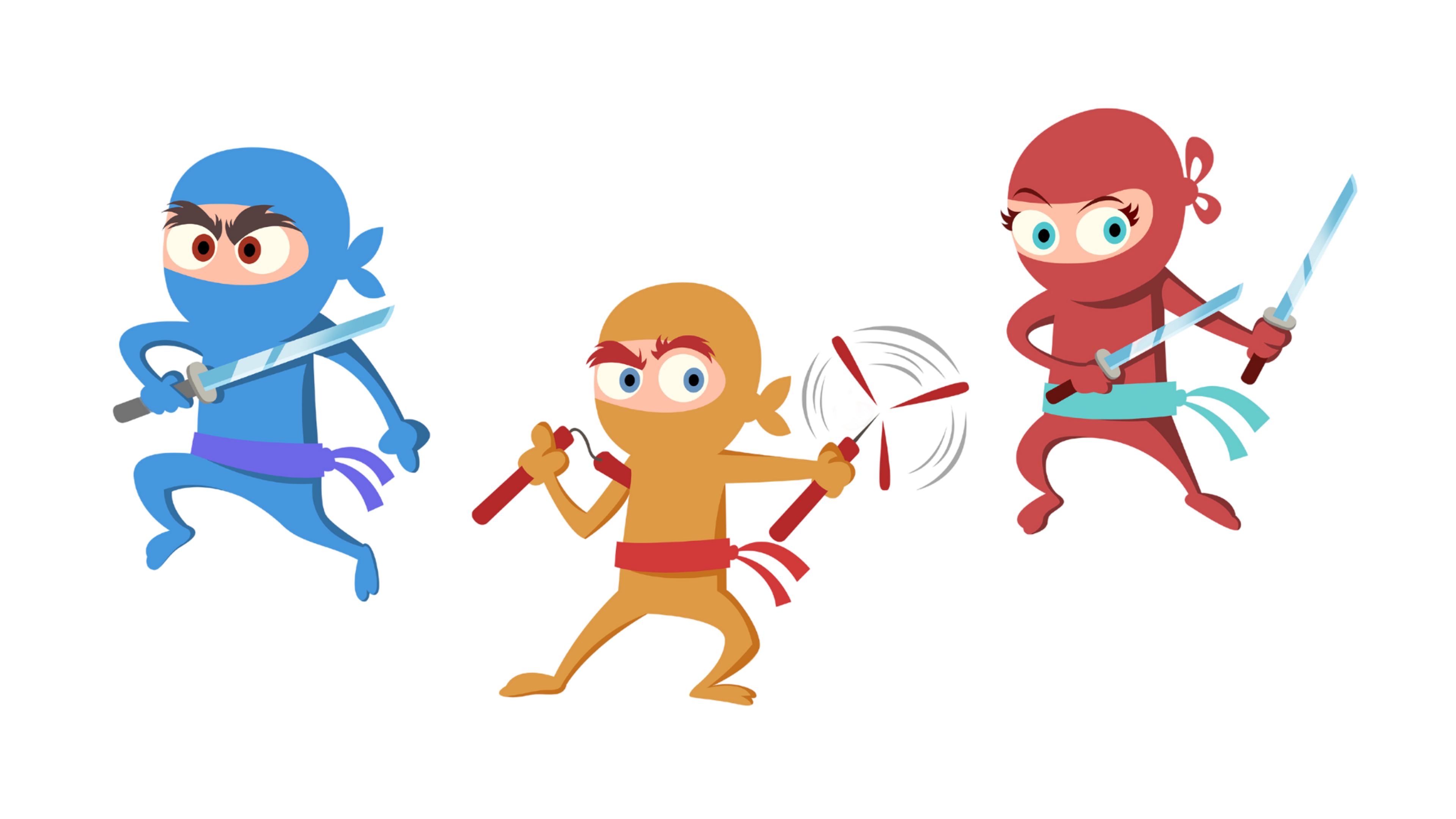 Ninja Games Illustration