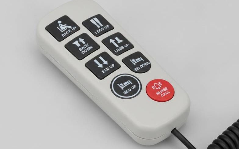 Hospital Bed Hand Control Labels: Icons, Language, and User Safety Details