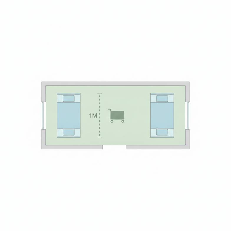 Hospital Bed Size Guide for Buyers: Dimensions, Mattress Fit, and Ward Planning