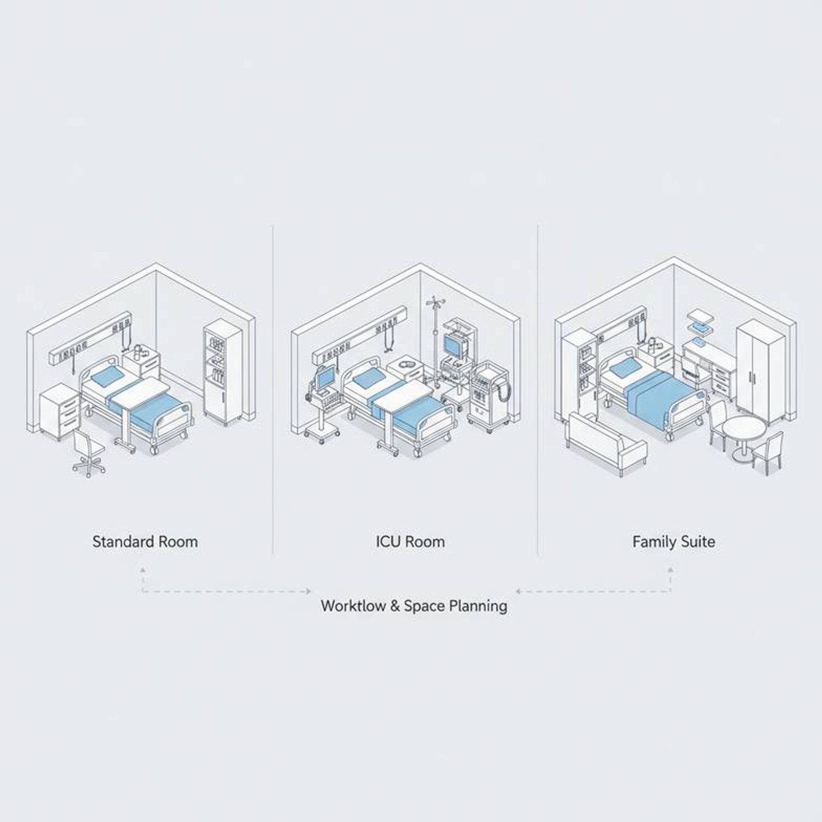 An illustration comparing the small CBM of a knock-down bed in a box versus the large CBM of a fully-assembled bed