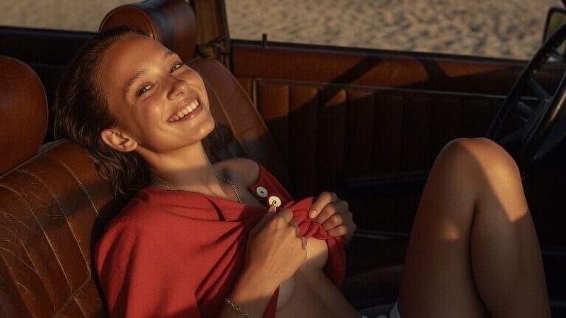 Golden Hour on the Baltic Beach