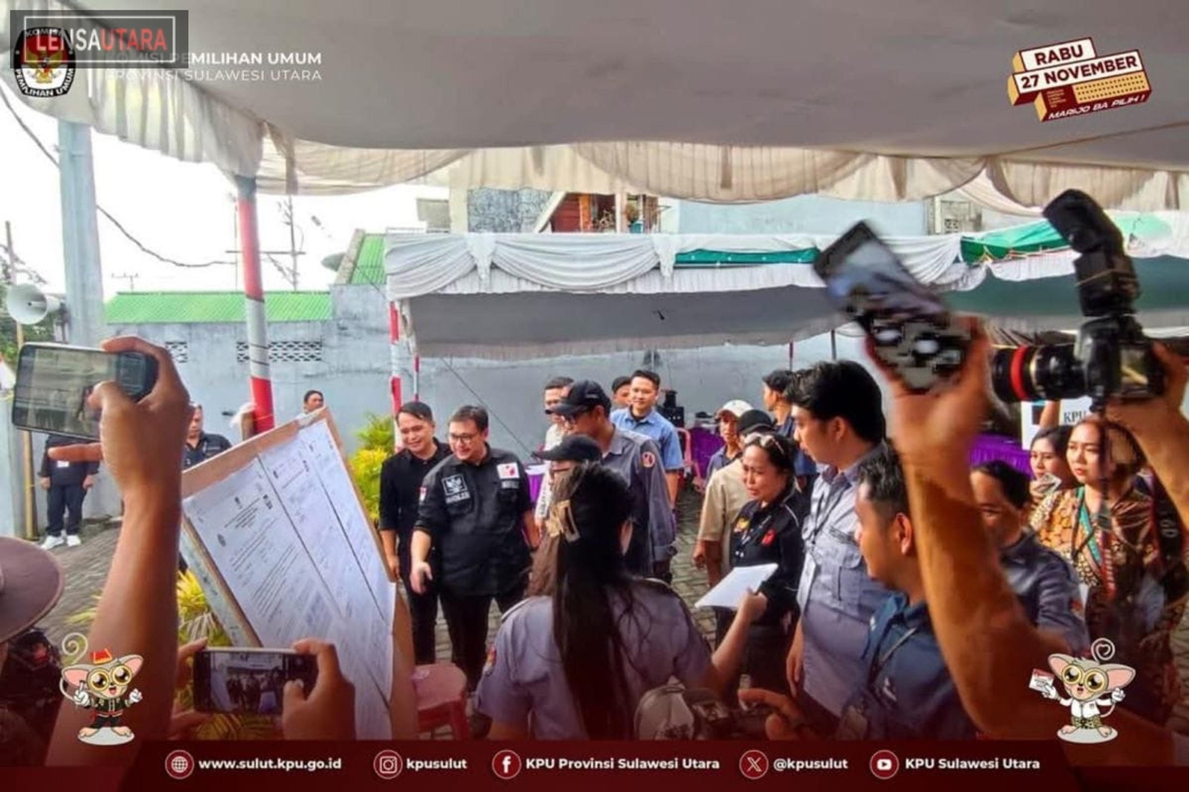 KPU Sulut Apresiasi Para Pihak Usai Pilkada Berlangsung Kondusif