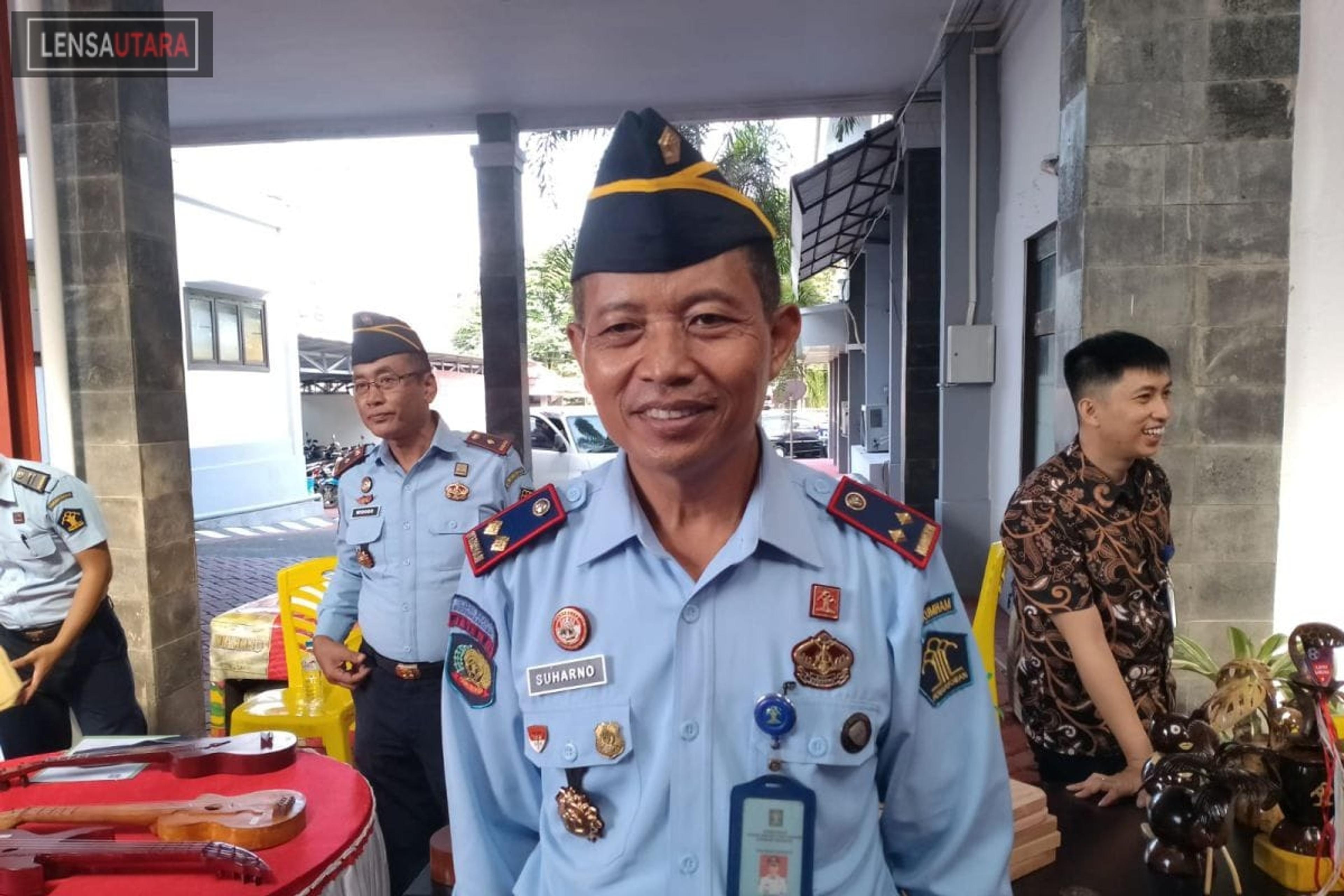 Cegah Narkoba Lapas Kelas IIB Tahuna Tes Urine Warga Binaan