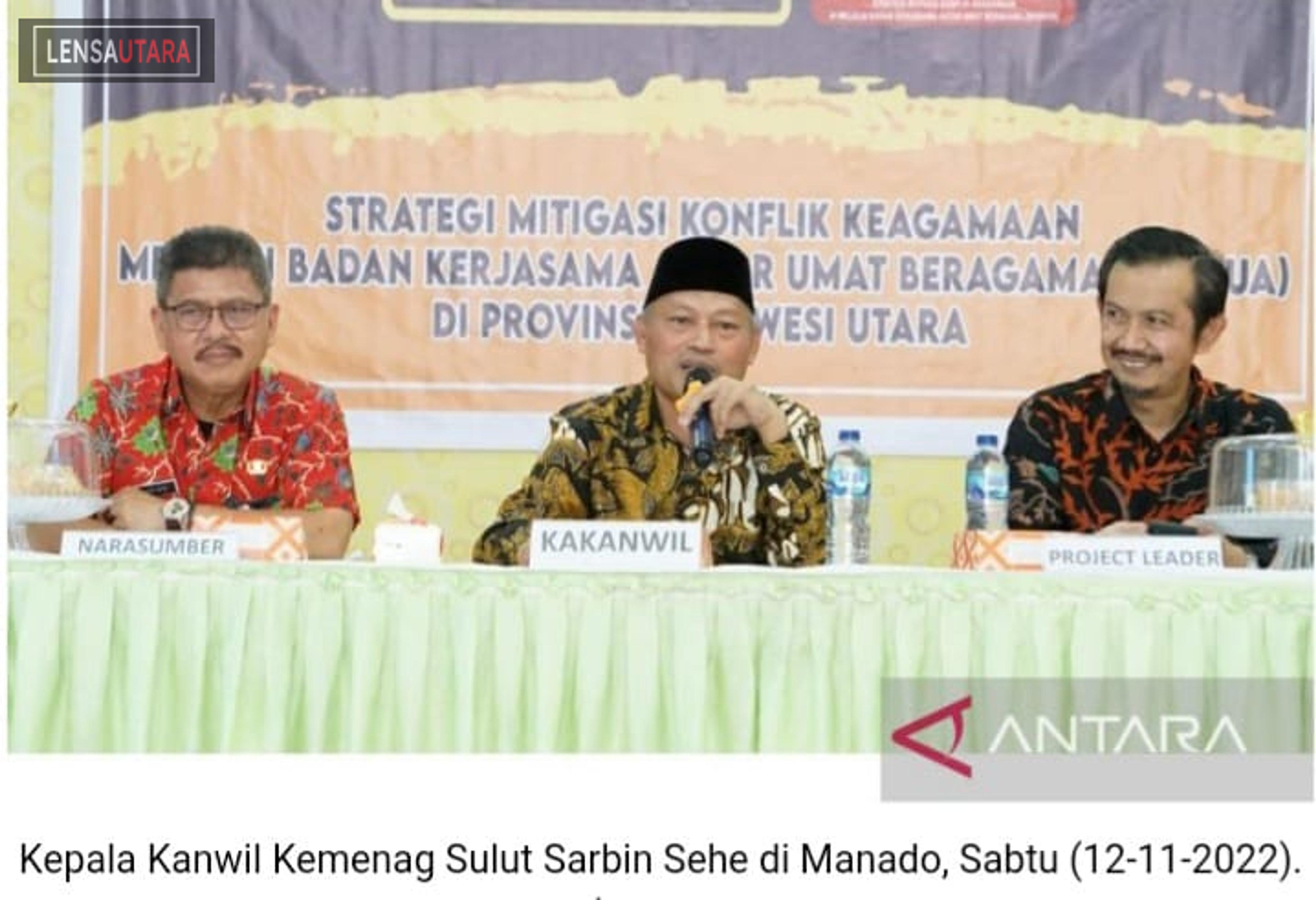 Strategi Mitigasi Konflik Keagamaan di Sulut Melalui BKSAUA Bukan Sekadar Proyek