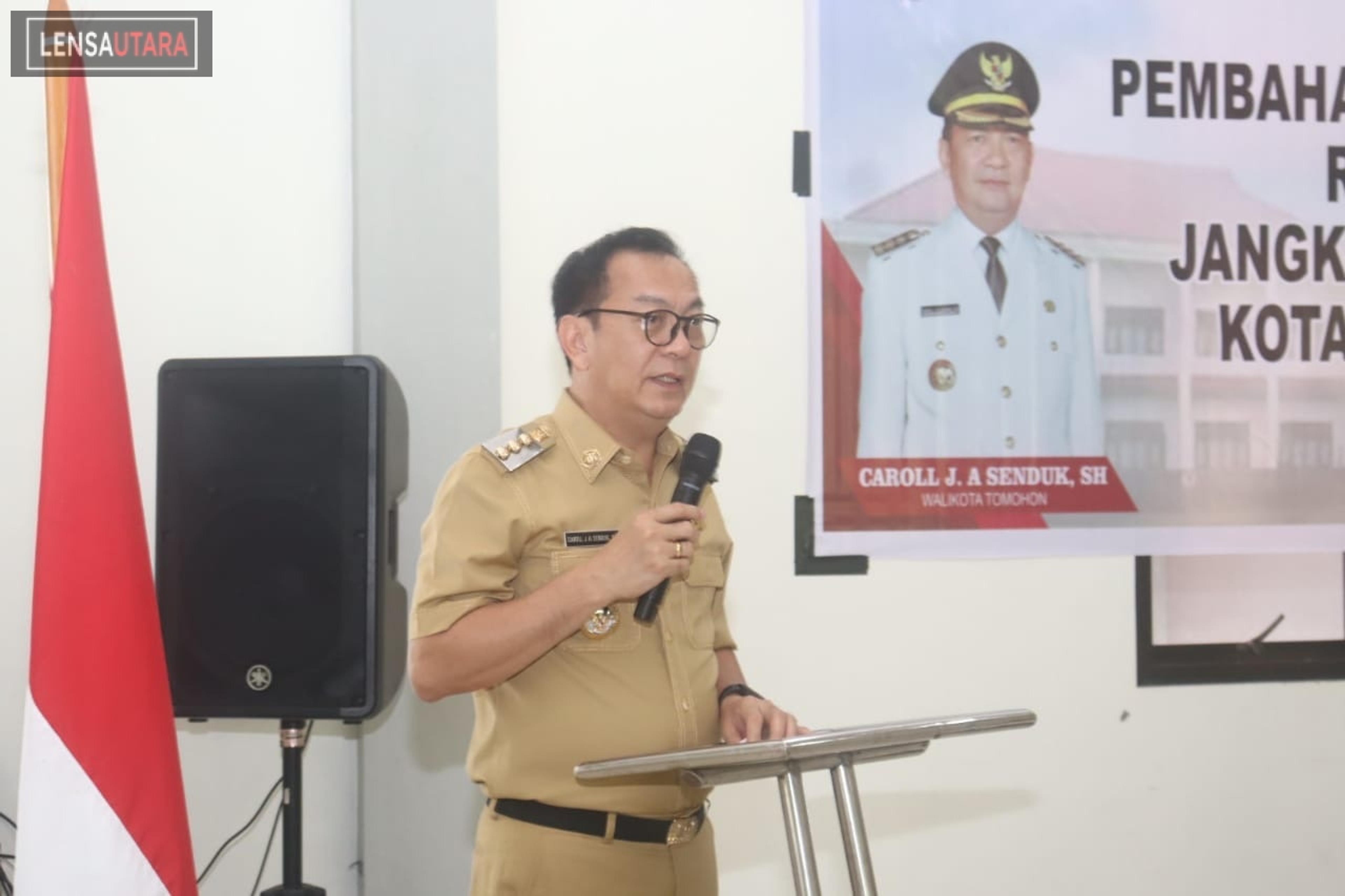 Walikota CS Buka Kegiatan Pembahasan dan Kesepakatan RPJMD 2025-2029