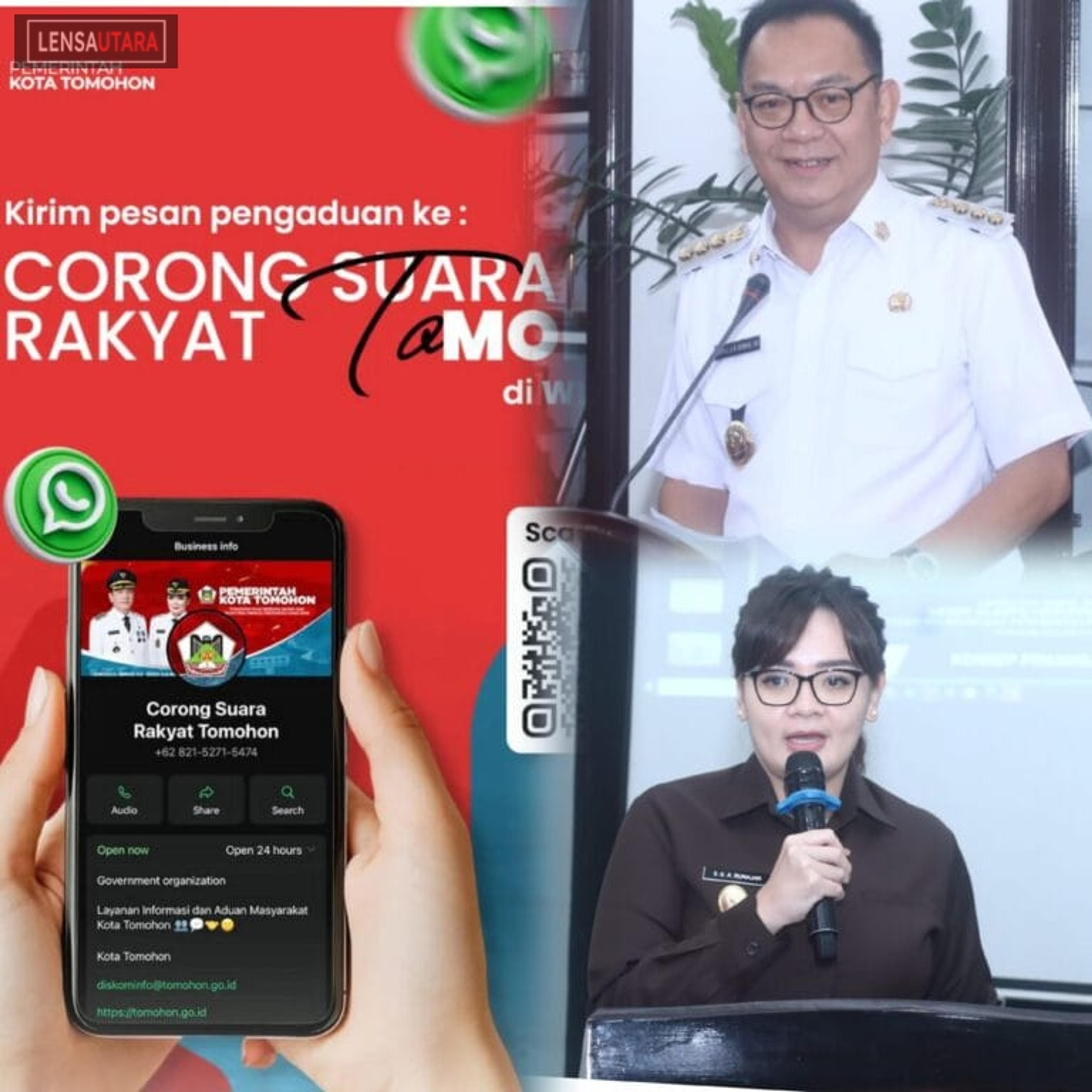Warga Tomohon Ingin Mengadu atau Melaporkan Sesuatu Silakan Hubungi ‘Corong Suara Rakyat’