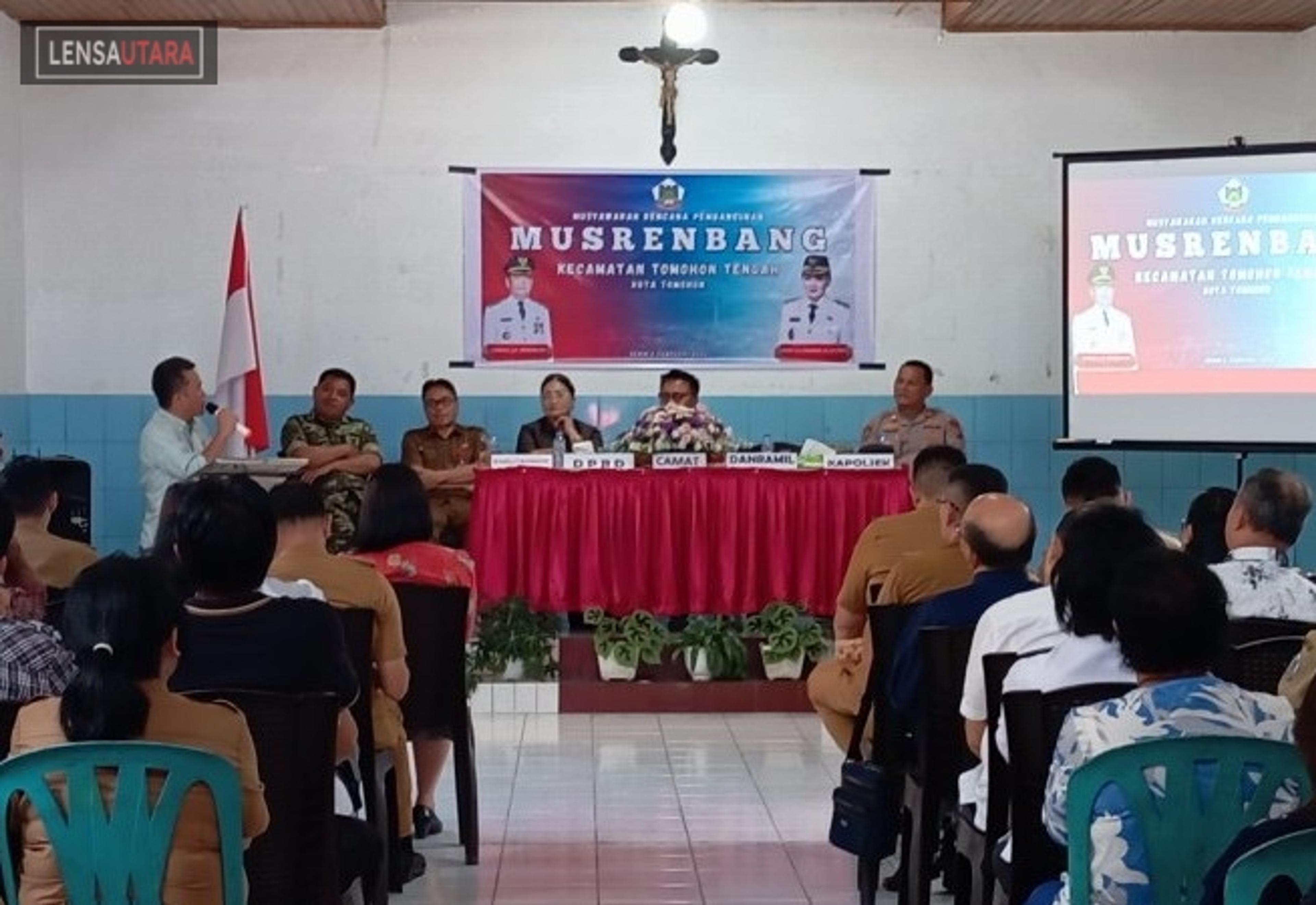 Musrenbang Tomohon Tengah Fokus pada Penataan Wilayah dan Keamanan