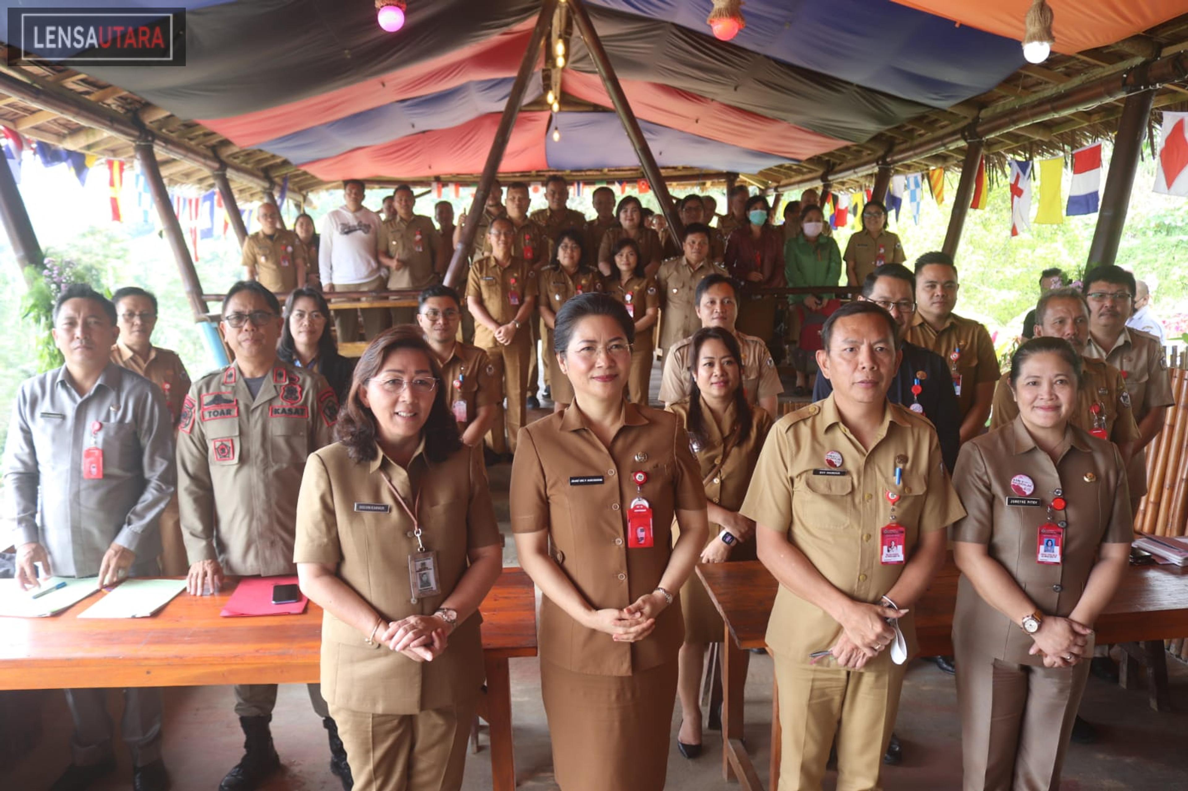 Rakor Keasistenan 1 Pemkot Tomohon, Penggunaan Medsos bagi ASN ikut Dibahas