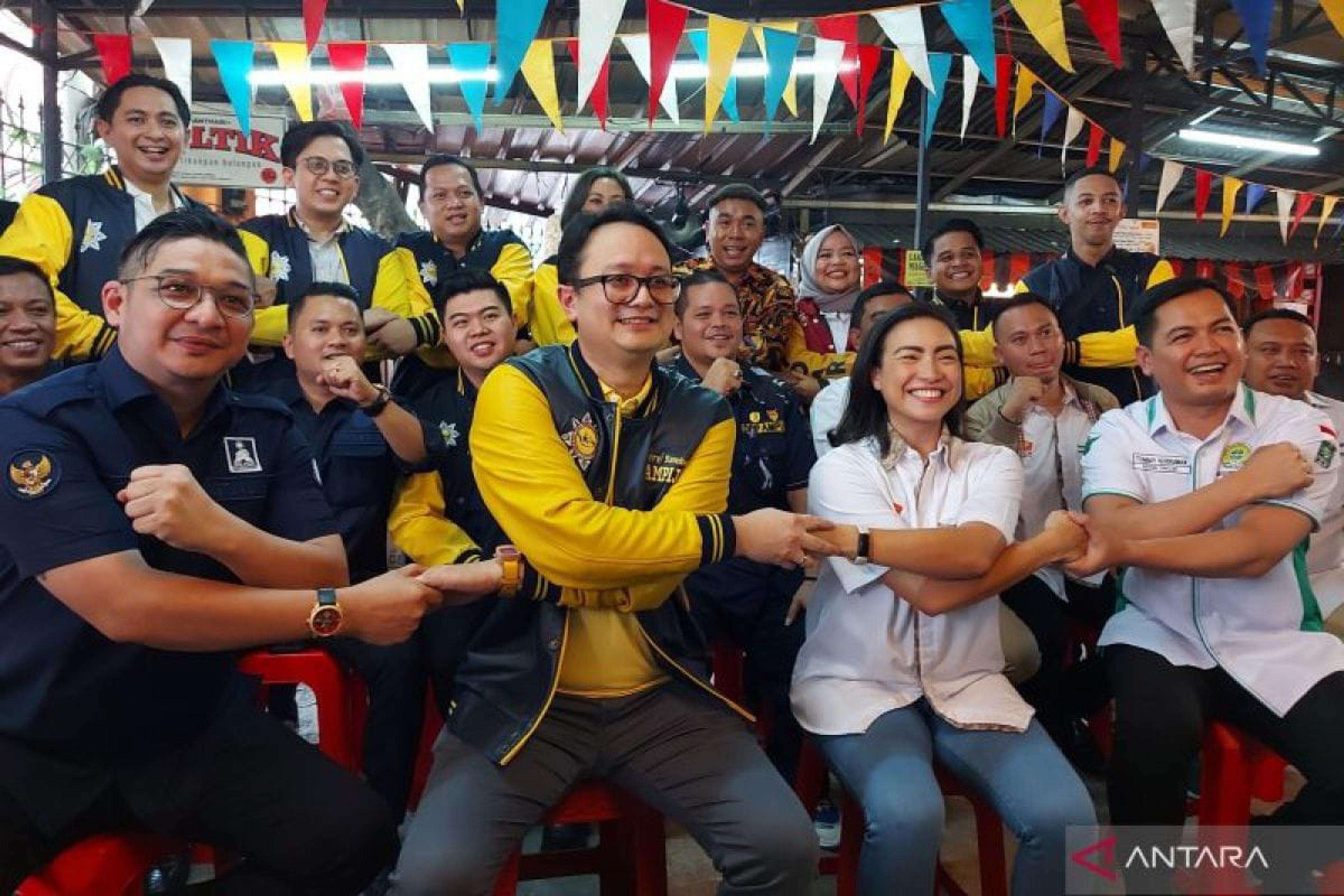 Dipelopori Jerry sambuaga, Empat Sayap Pemuda Parpol Pendukung Prabowo Gelar Silaturahmi