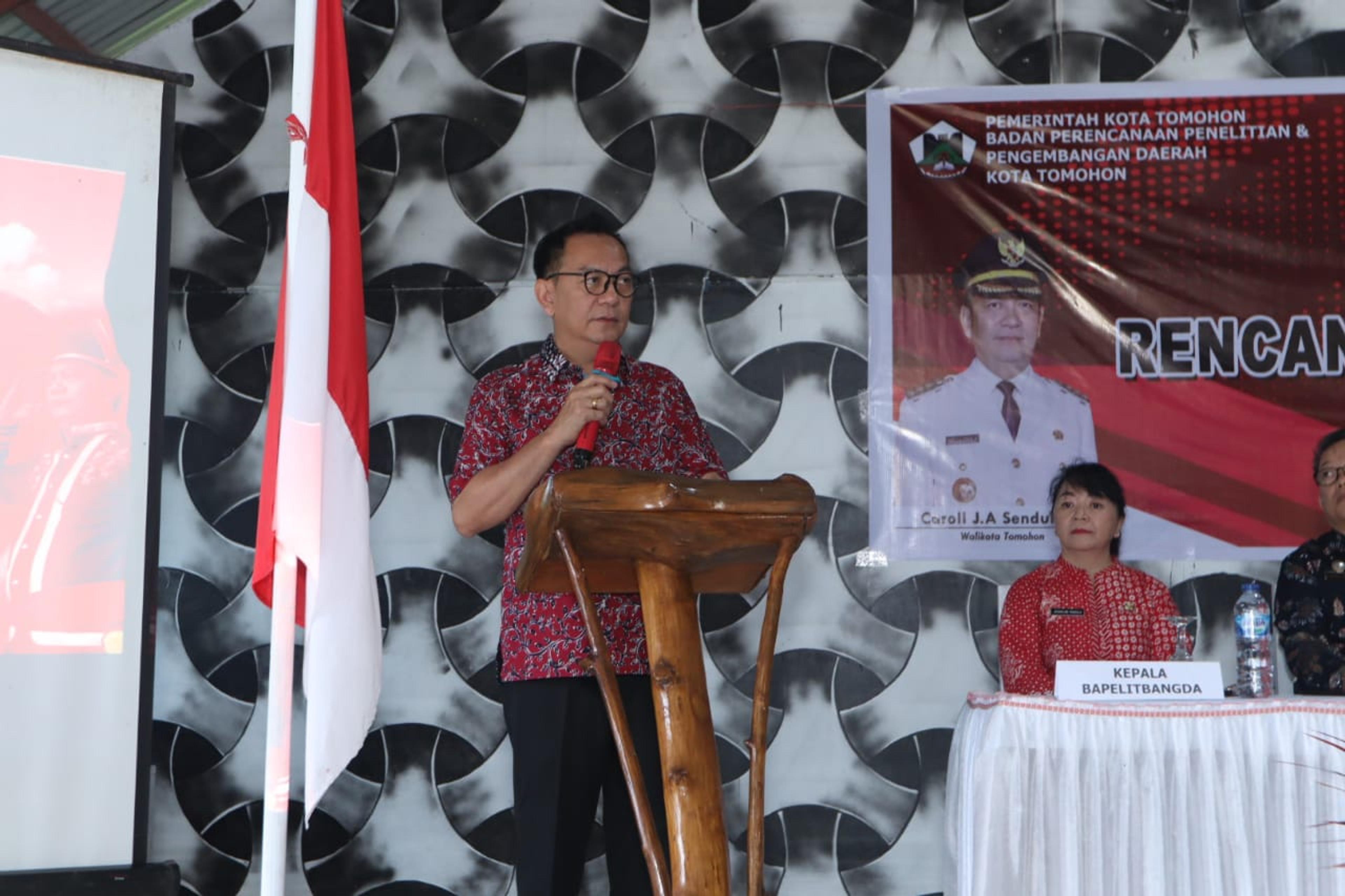 Ini 8 Program Prioritas Pembangunan Kota Tomohon Tahun 2025