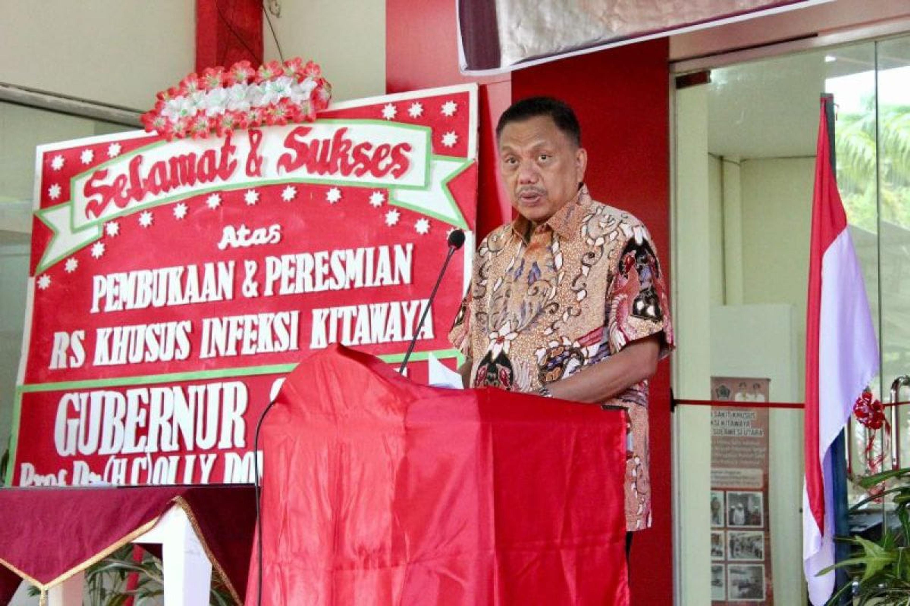 Sulawesi Utara Miliki Rumah Sakit Khusus Infeksi