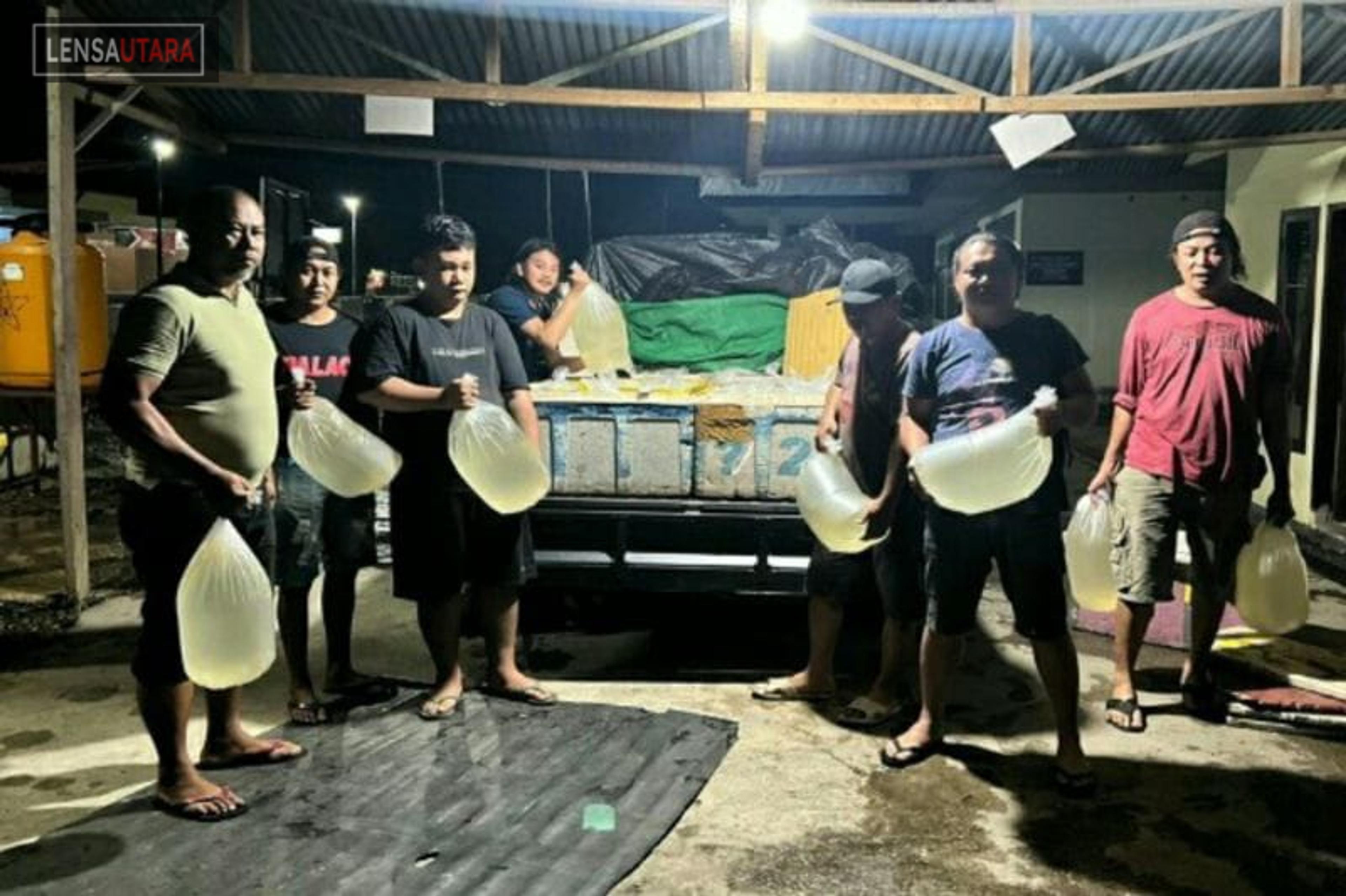 Ratusan Liter Captikus di Dumoga Diamankan Polres Bolmong
