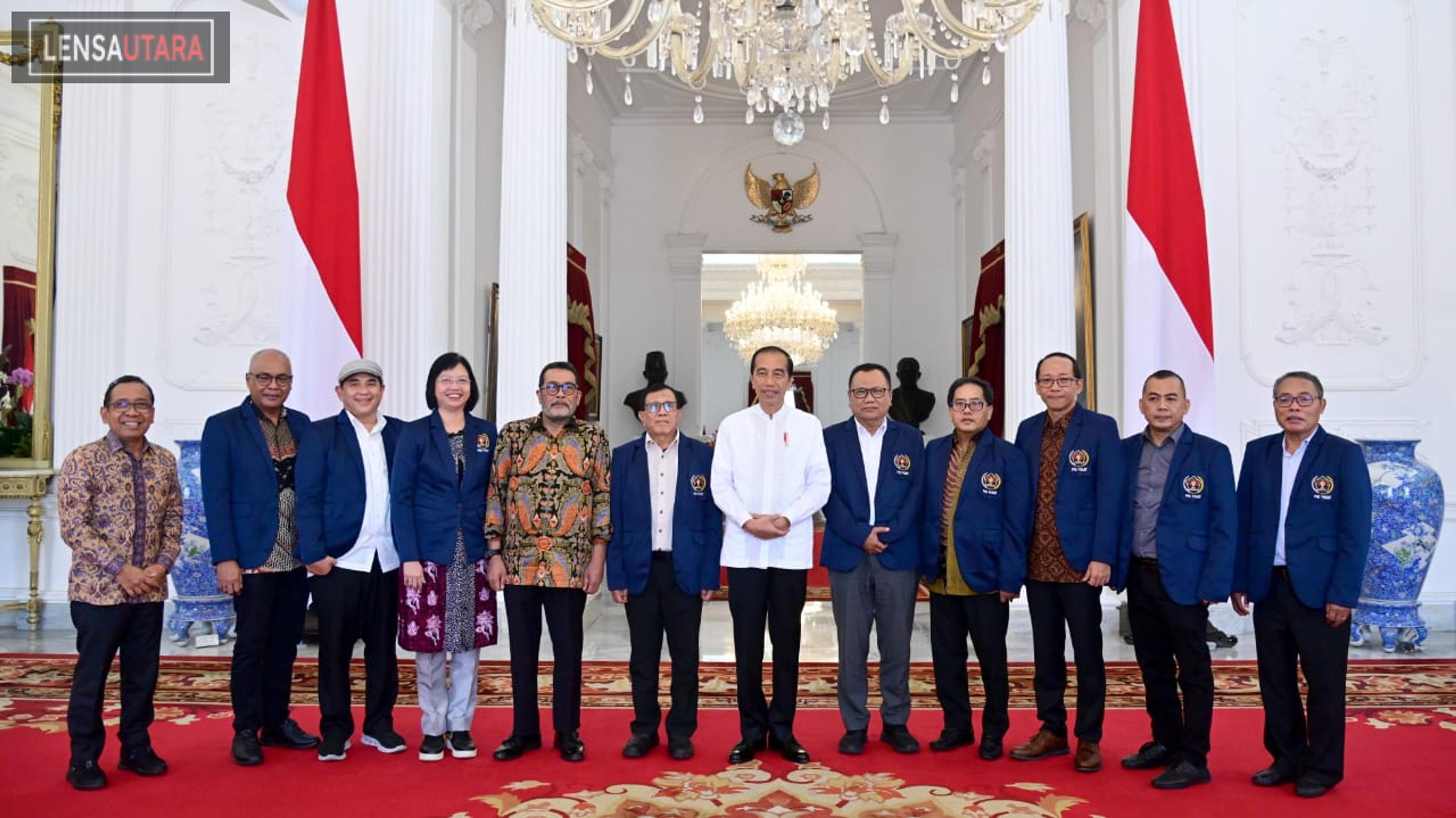 PWI Pusat Temui Presiden Jokowi, Ikut Bahas Sikap Pers Terhadap Pemilu