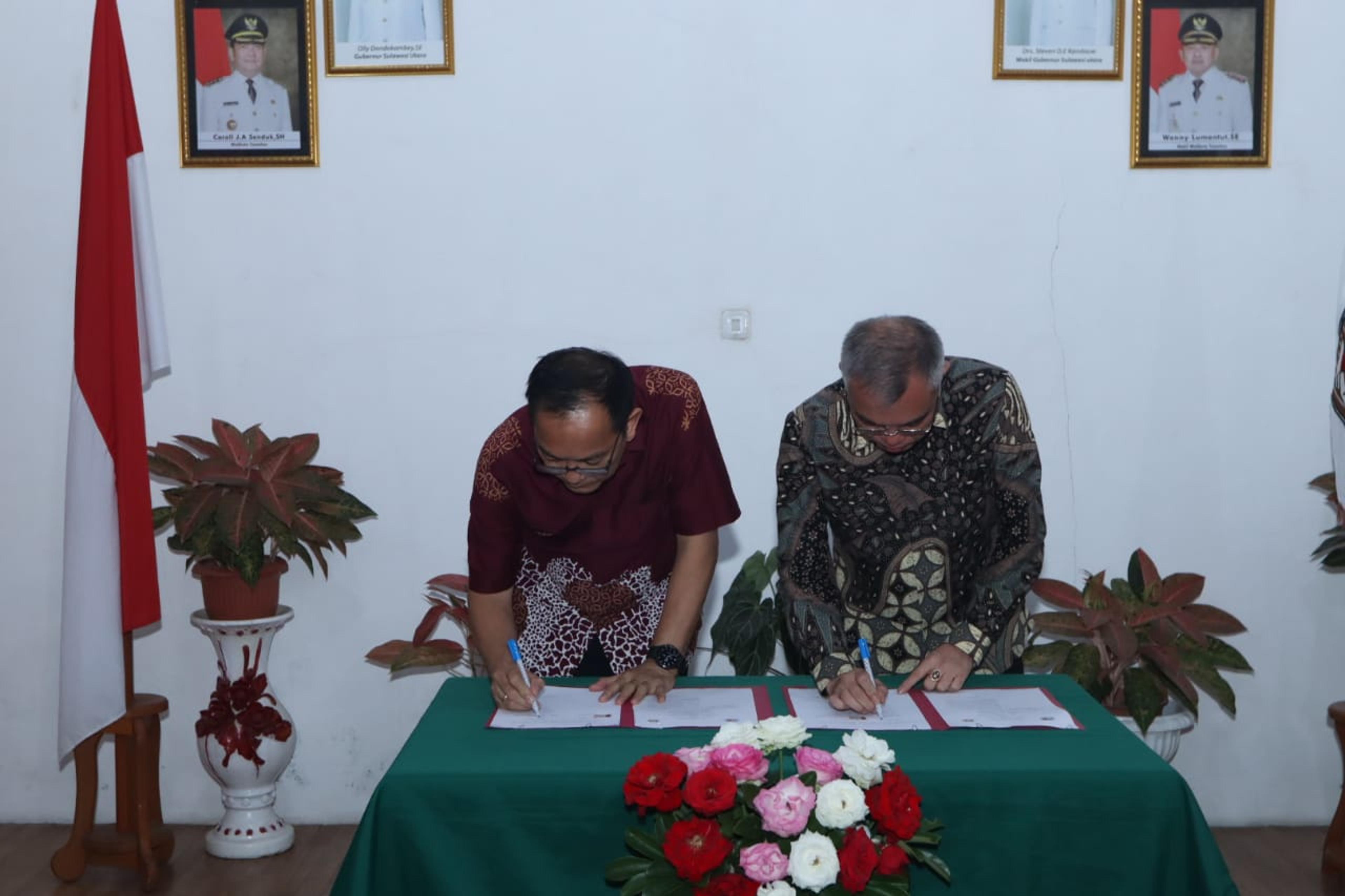 Pemkot Tomohon Sepakati Kerjasama Dengan Universitas Kristen Satya Wacana (UKSW)