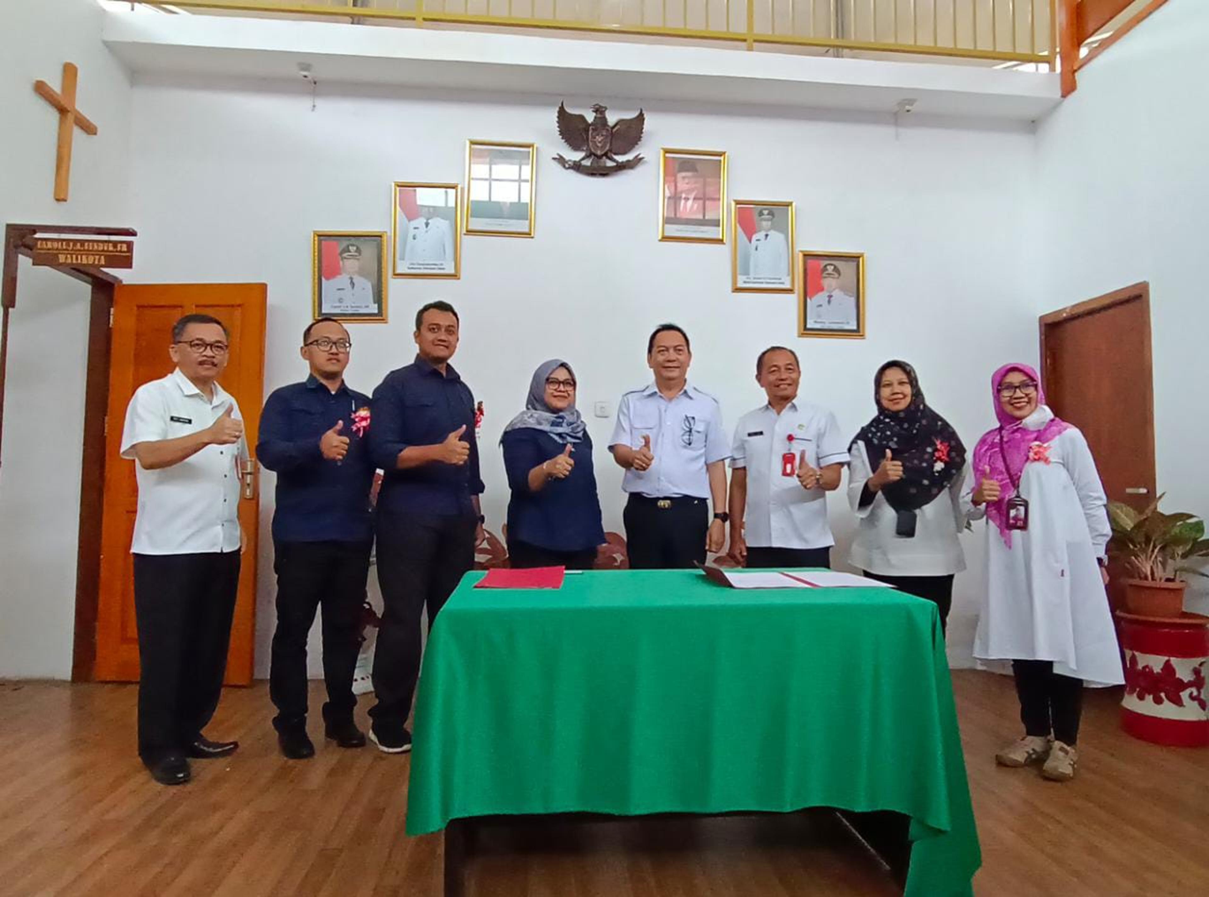 Dihadapan Tim Verifikasi, Walikota Caroll Presentasikan “Membangun Sistem Pertanian Organik”