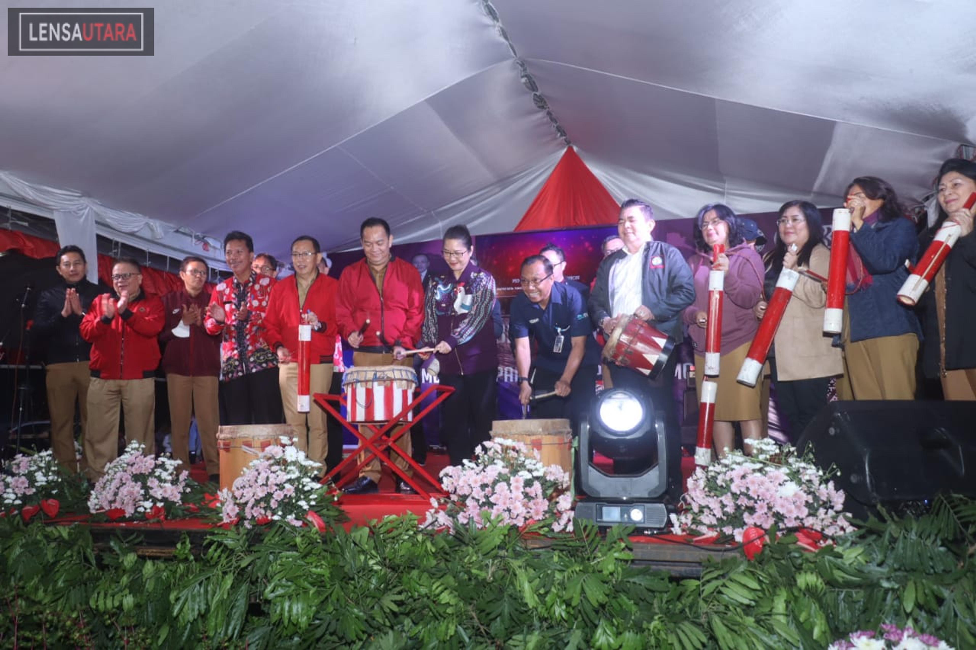 Launching Panggung Rakyat Tomohon, Caroll: Tampilkan Bakat-Bakat Masyarakat