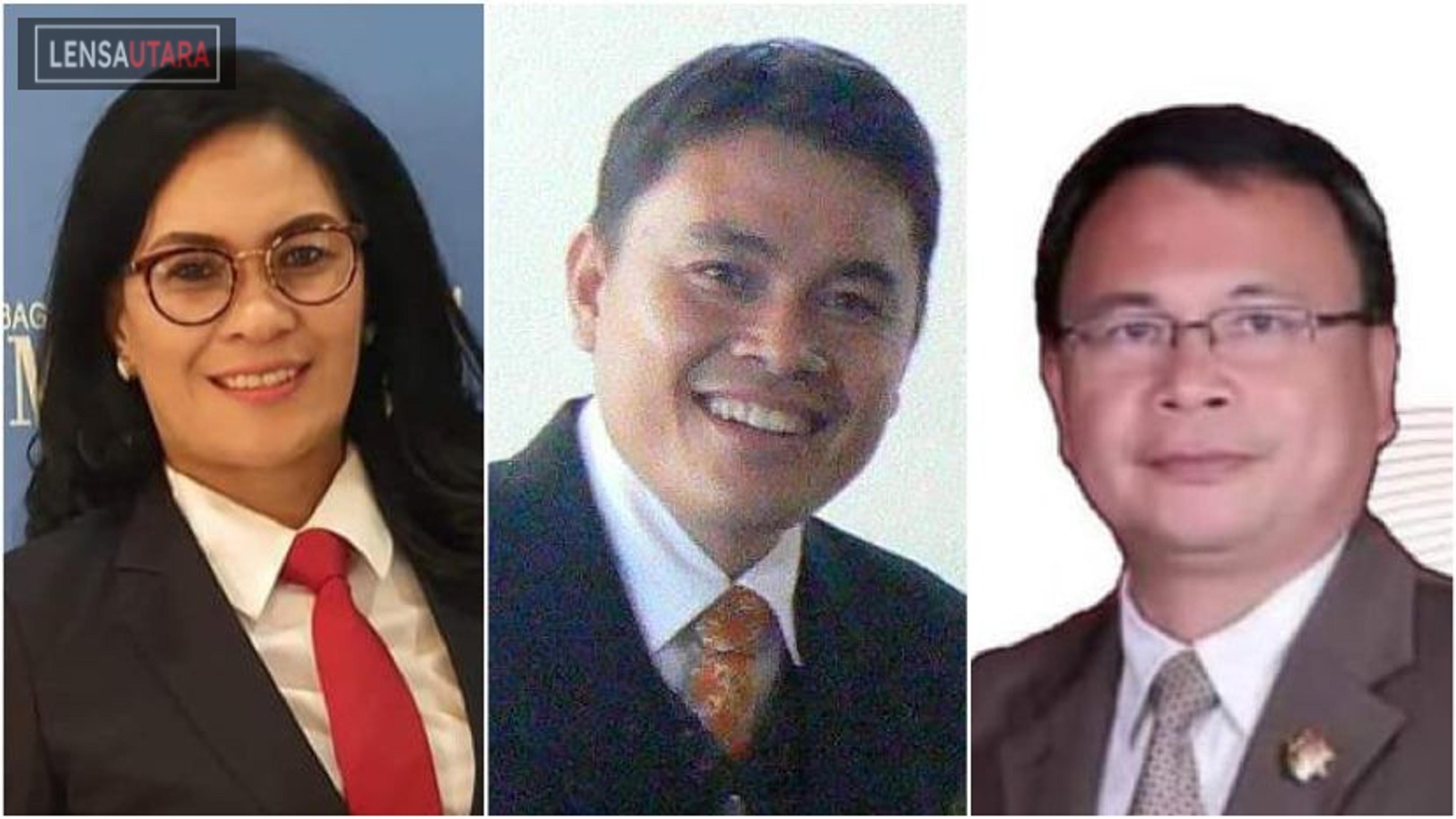 Lynda Watania, Vicky Tanor dan Riviva Maringka, Menanti Jadi Sekda Minahasa