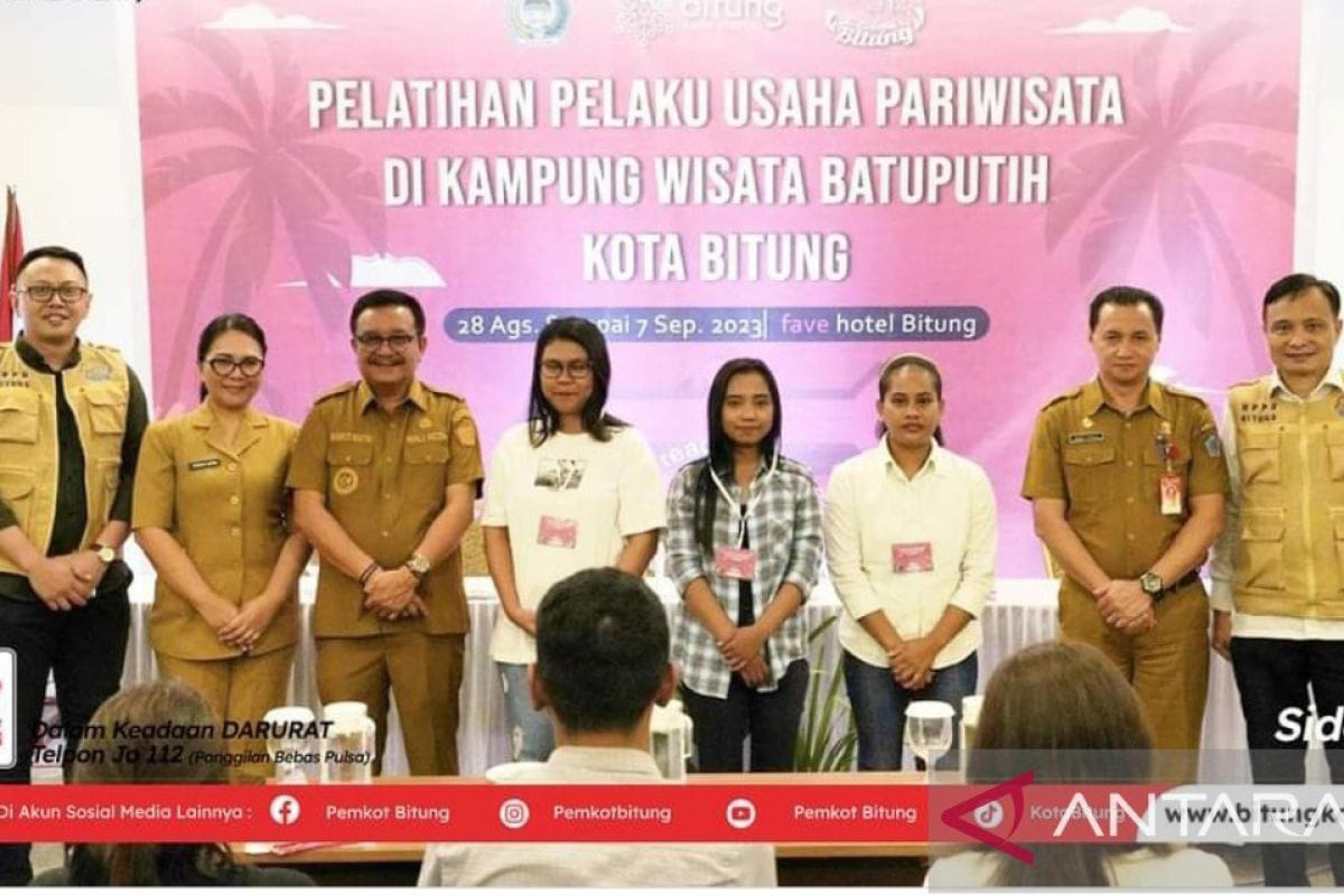 Pemkot Bitung Tingkatkan Kualitas Pelaku Pariwisata-Ekonomi Kreatif