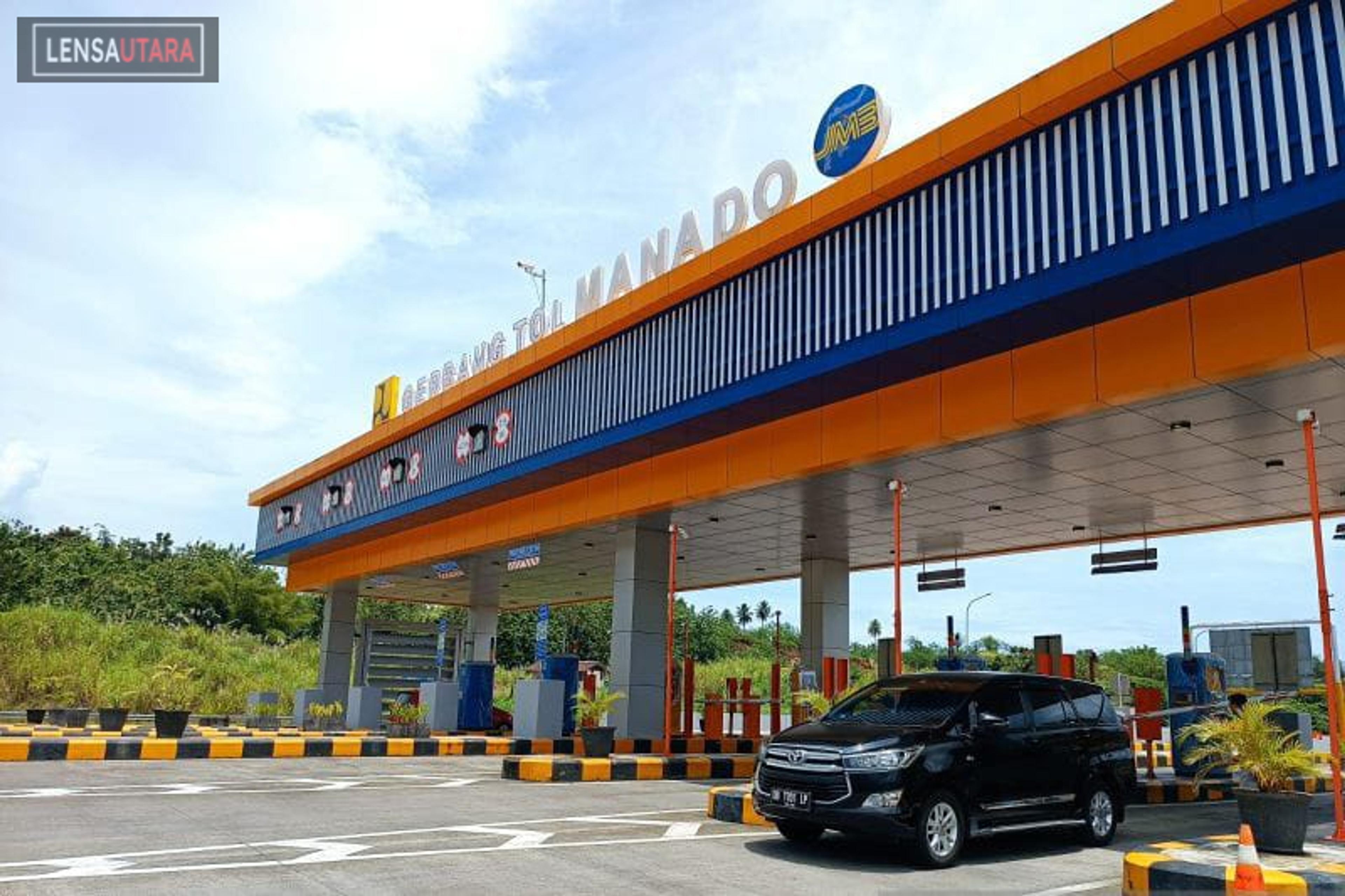 Kendaraan Masuk Tol Manado-Bitung Naik 23 persen