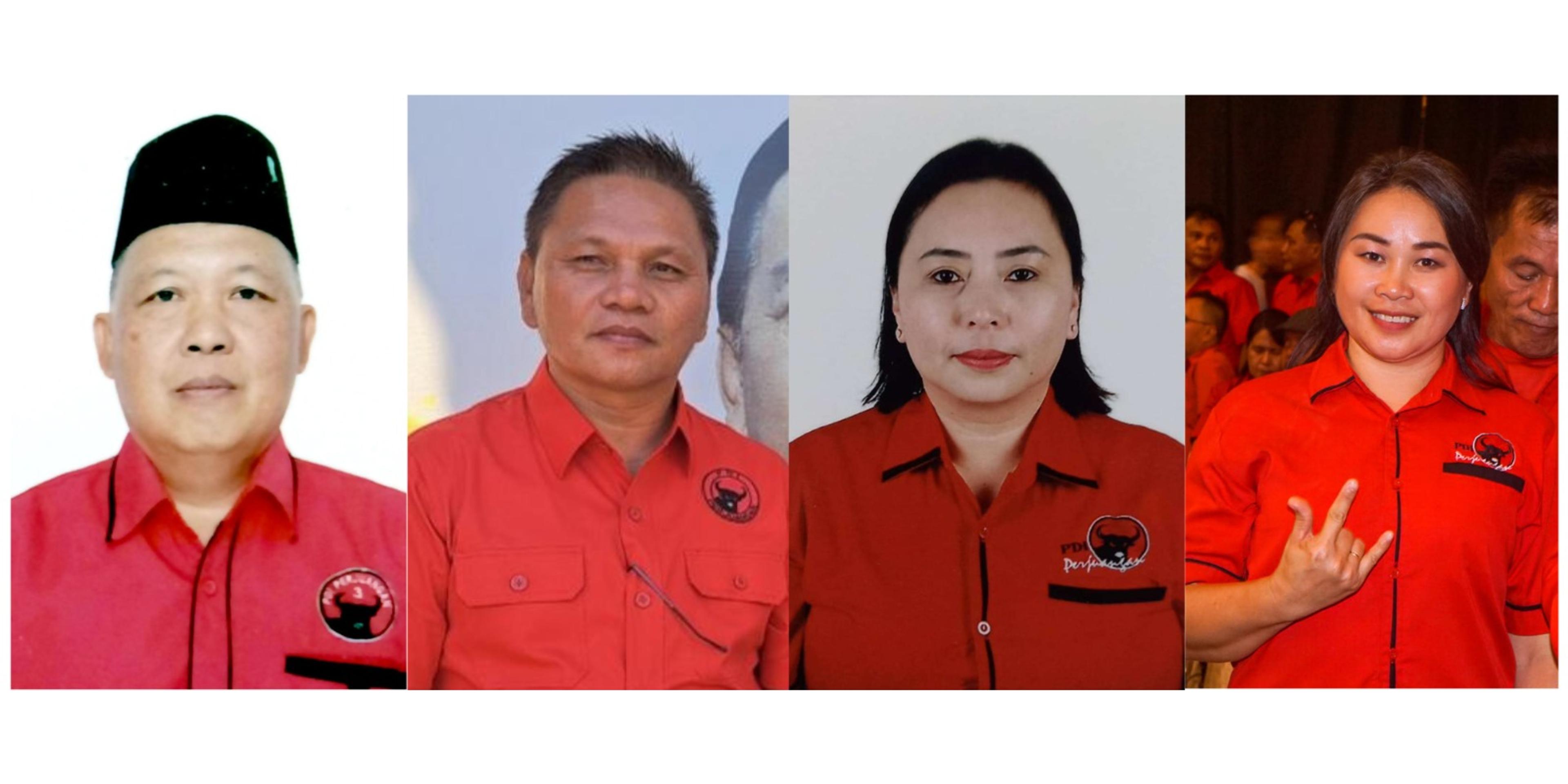 Dapil 3 Tomohon Barat, PDI Perjuangan Usung 4 Caleg