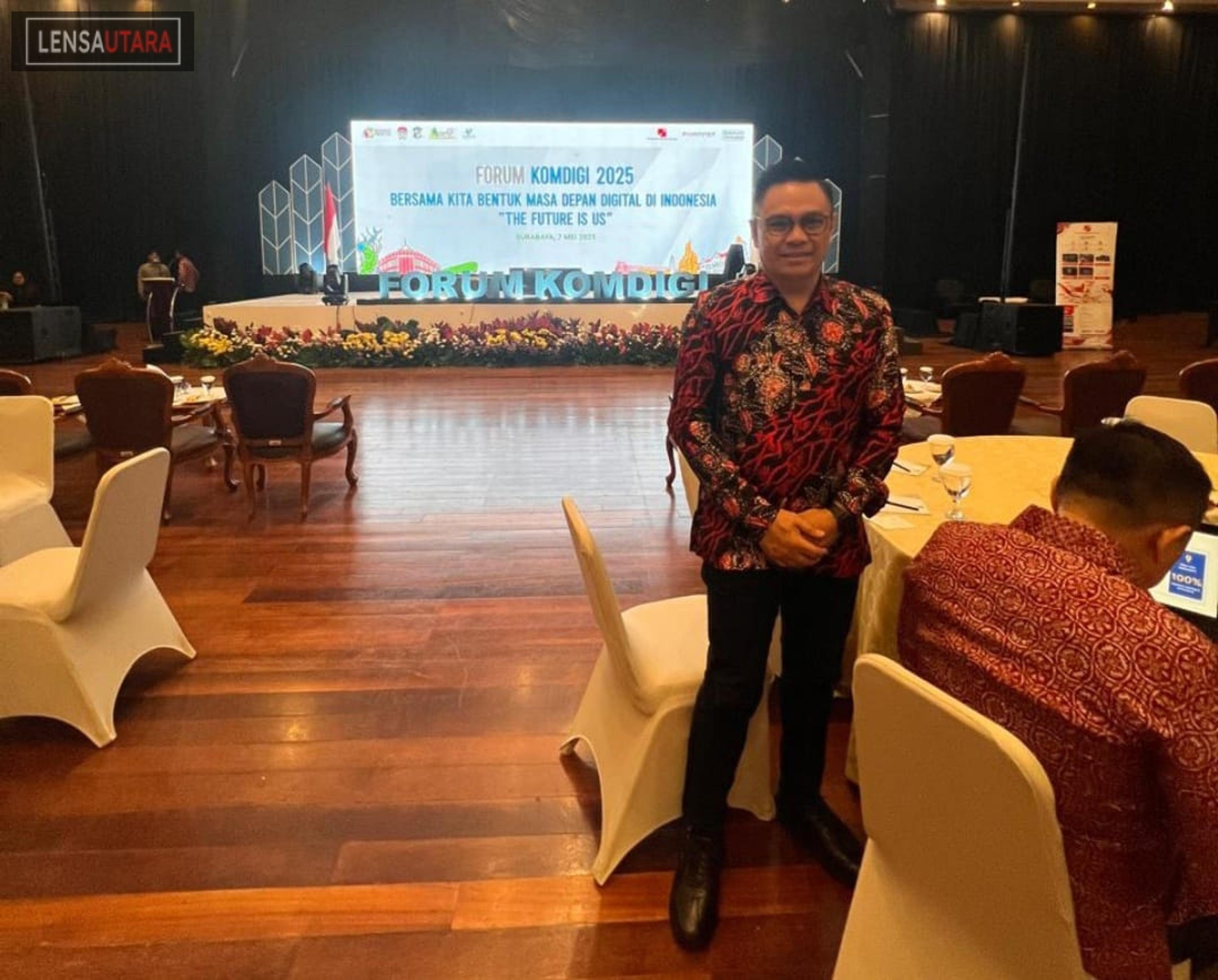 Forum KOMDIGI 2025 di Surabaya Dihadiri Kadis Kominfo Kota Tomohon