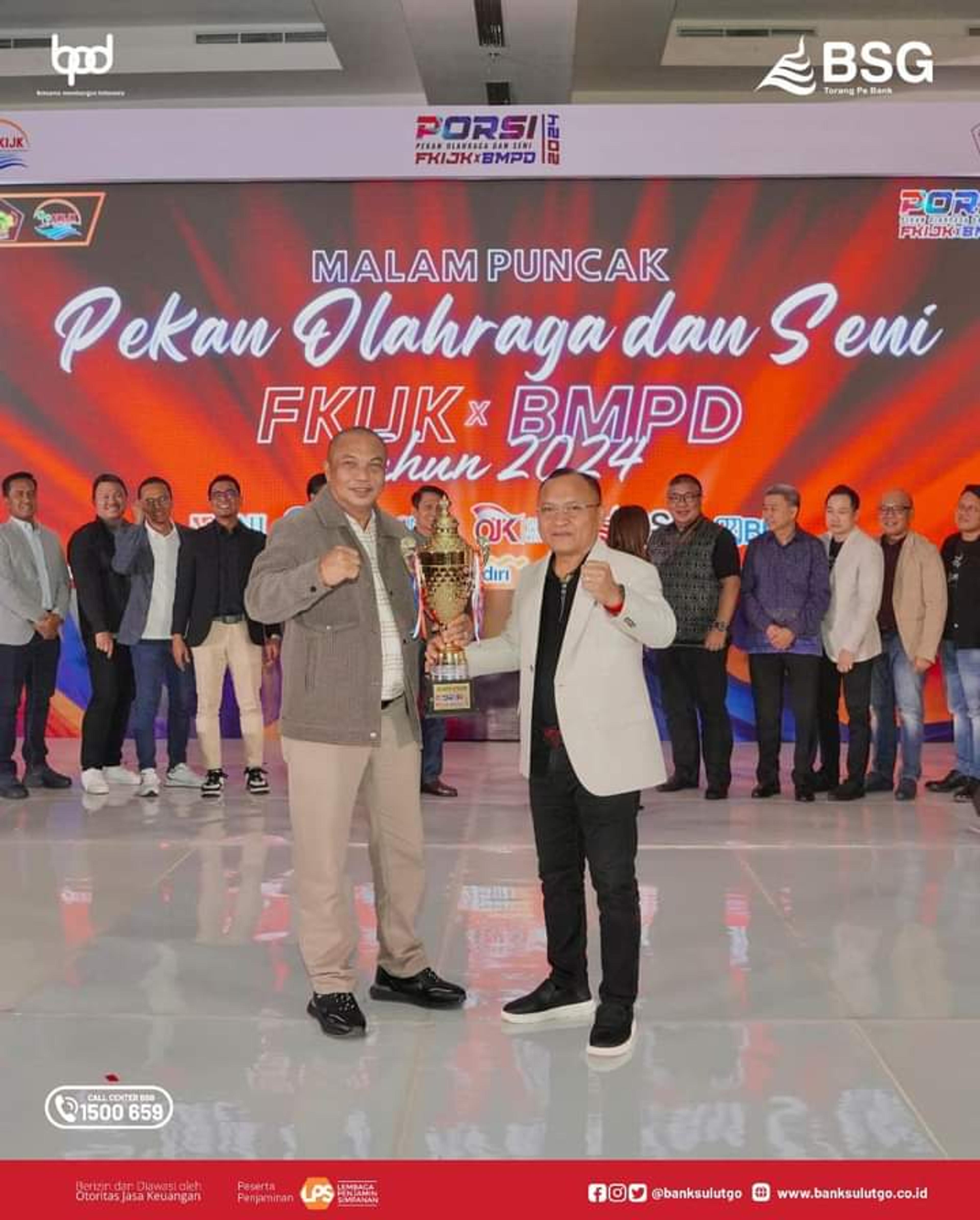 BSG Juara Umum PORSI FKIJK dan BMPD Sulut 2024