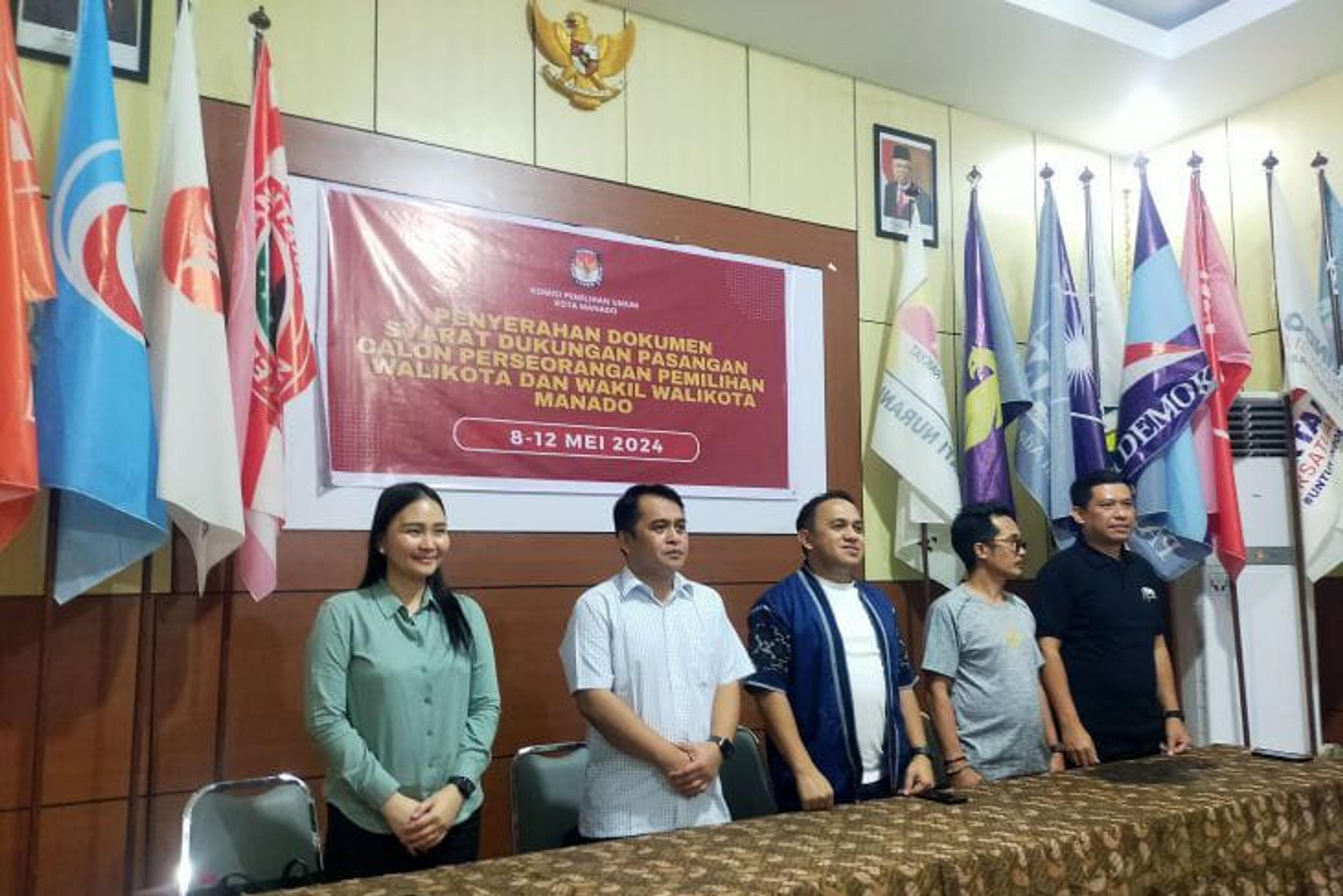 Tidak Ada Calon Perseorangan Daftar di KPU Manado