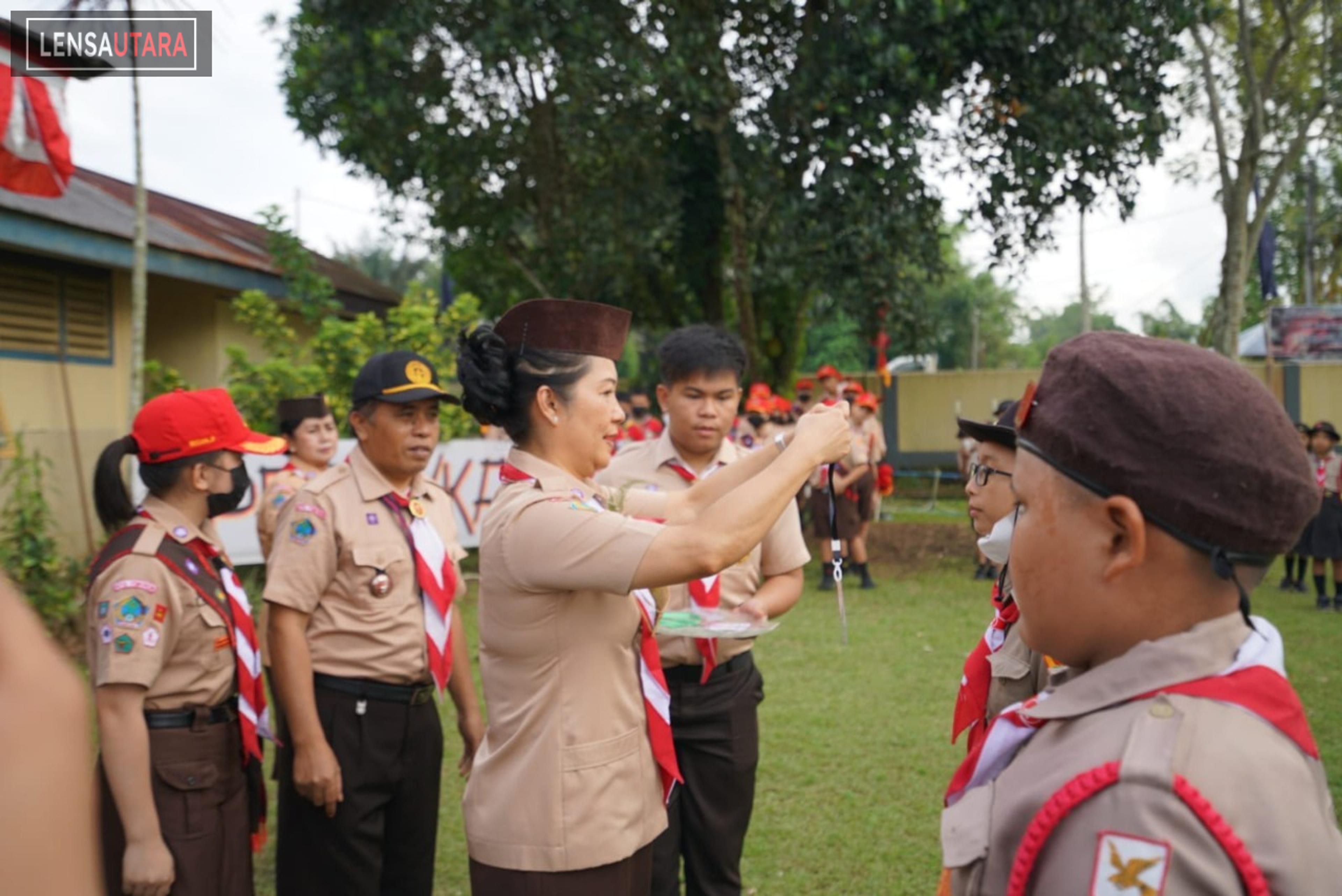 Buka Jambore Gugus Depan, Kak Jeand’arc: Jadi Pramuka Tidak Boleh Egois