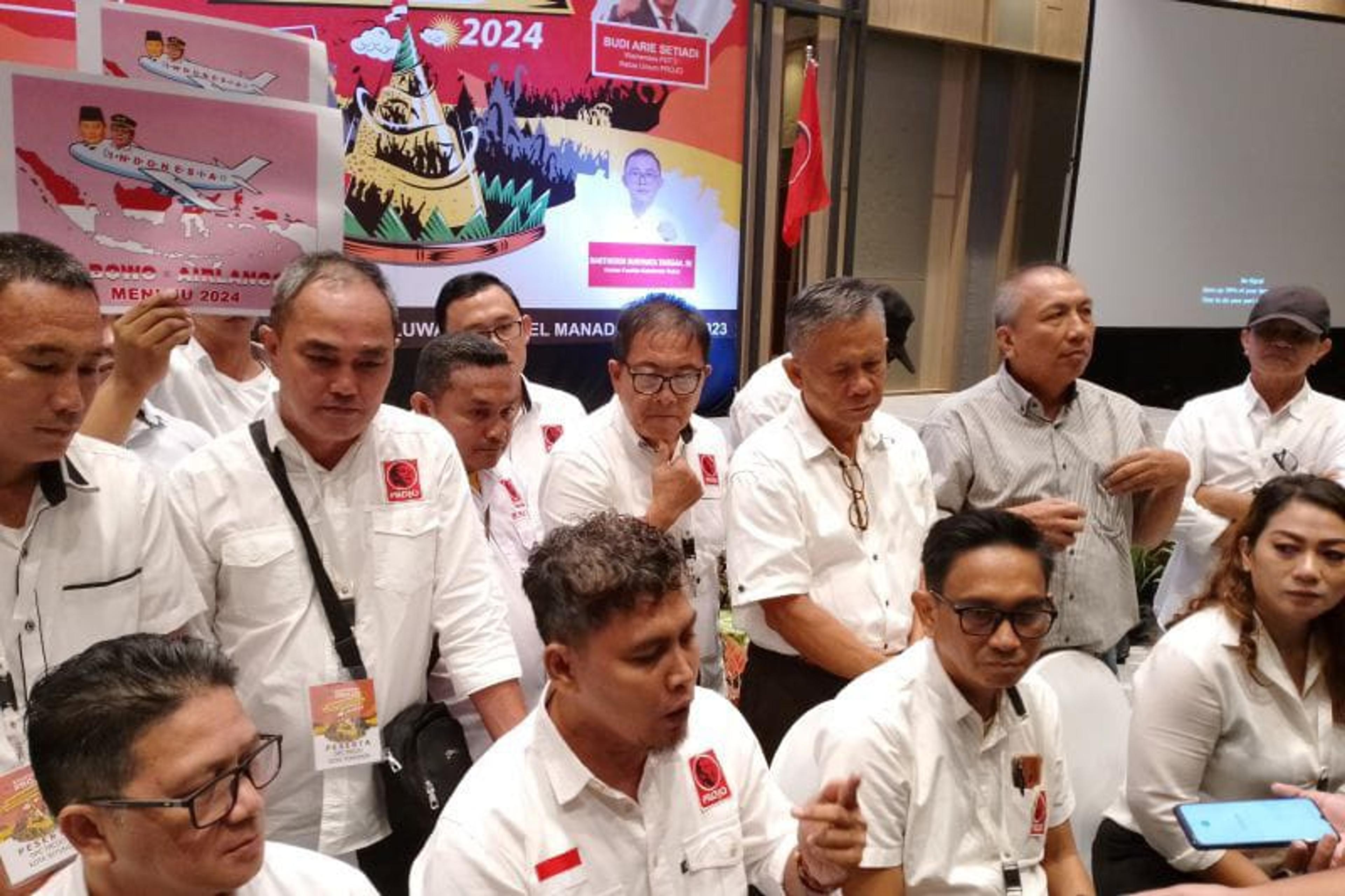 DPD Projo Sulut Dukung Prabowo-Airlangga Sebagai Capres dan Cawapres 2024