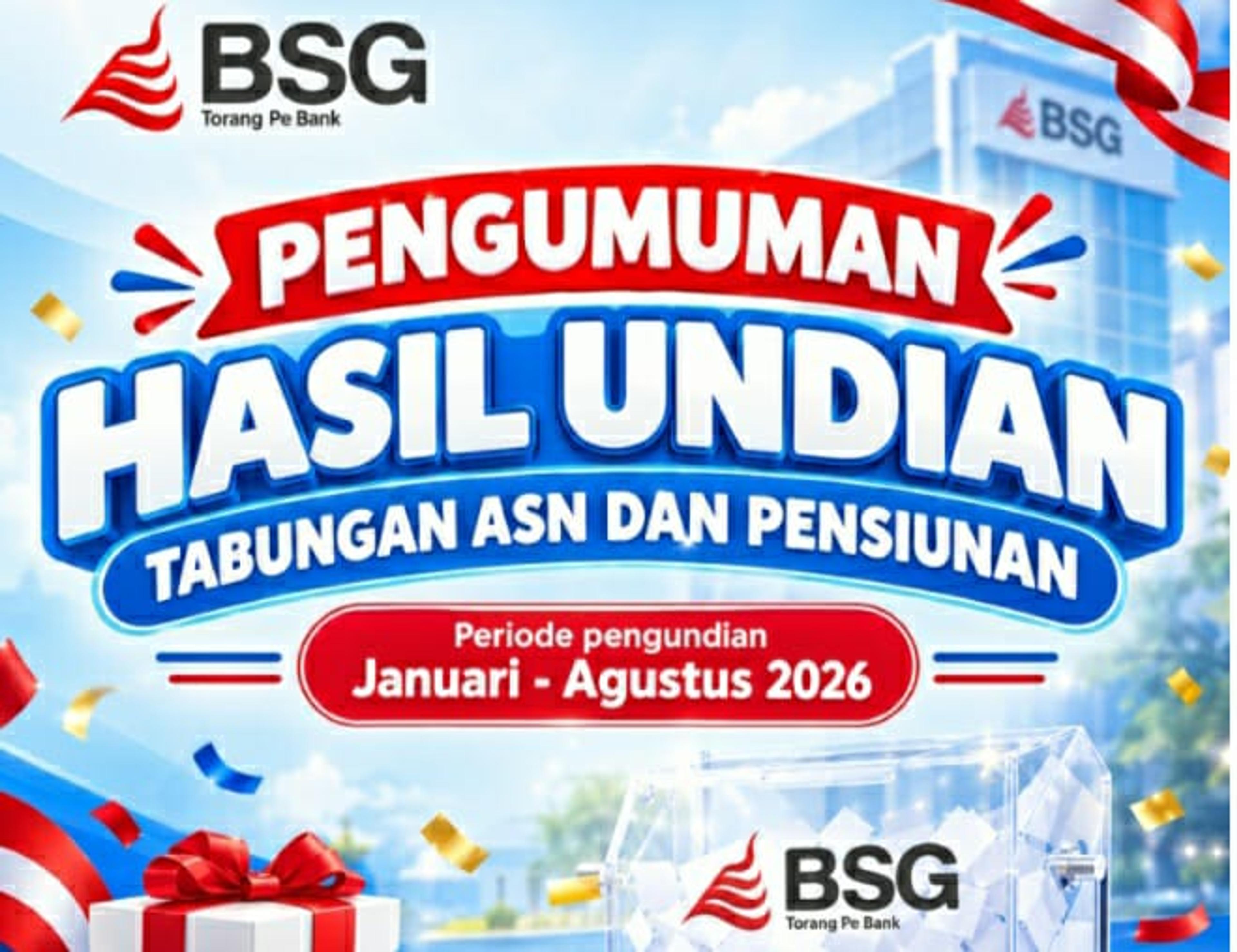Ini Hasil Undian Tabungan BSG untuk ASN dan Pensiunan: Sri dan Evi Dapat Mobil, 51 Nasabah Raih Motor