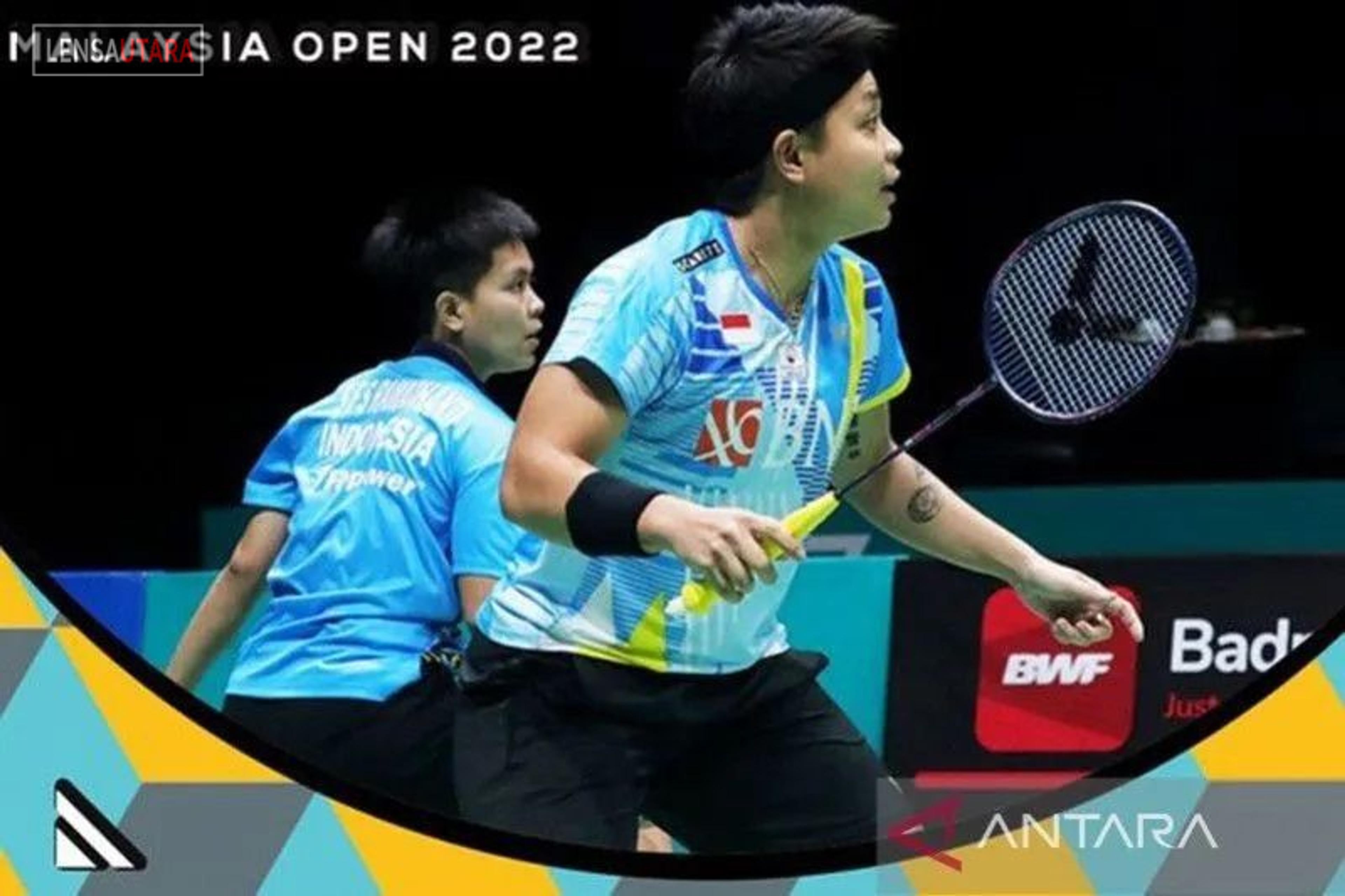 Fadia Cedera, Apriyani/Fadia Gagal ke Final Malaysia Open 2023