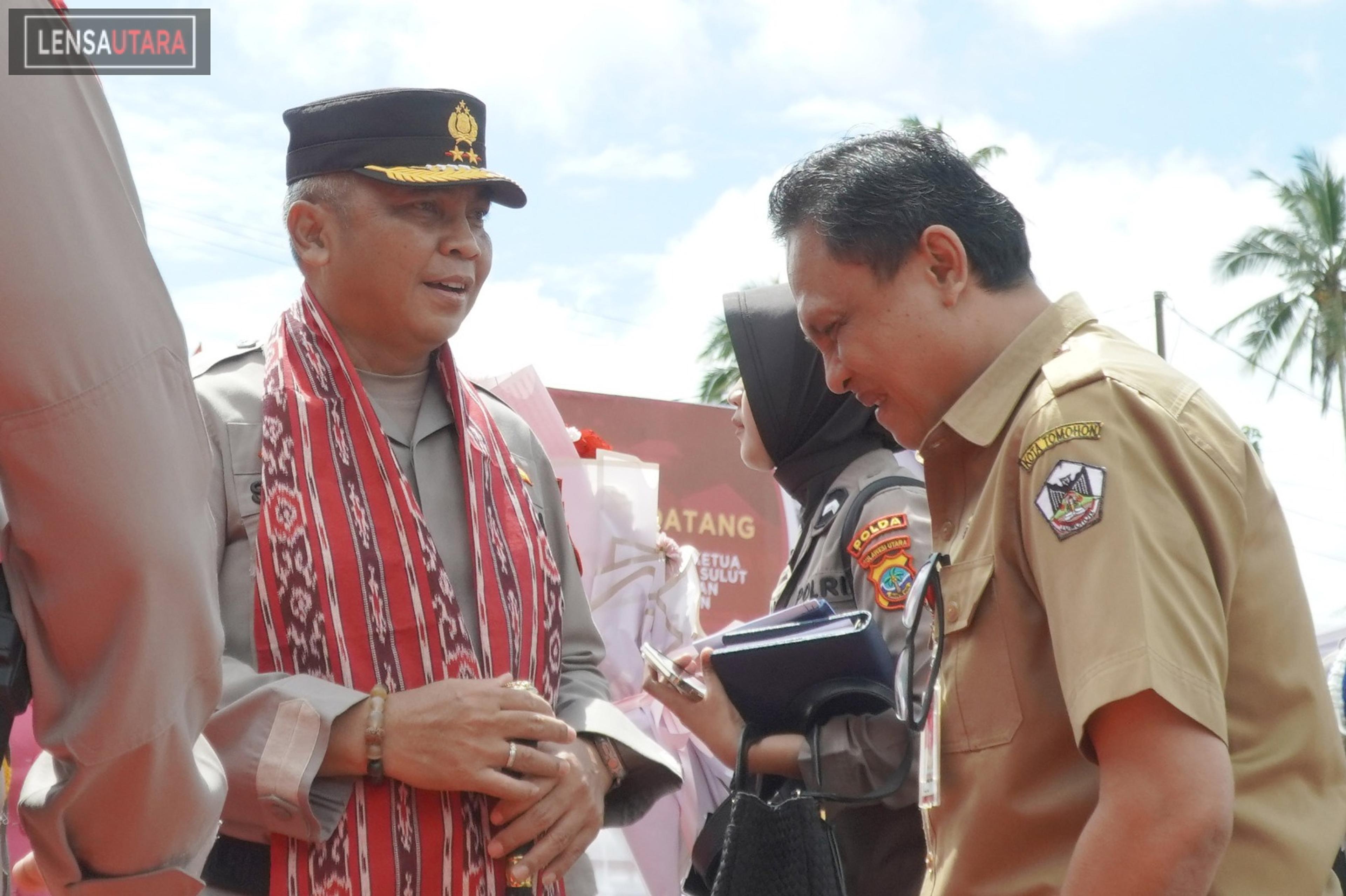 Terima Kunjungan Kapolda Sulut, Roring: Masyarakat Tomohon Cinta Damai