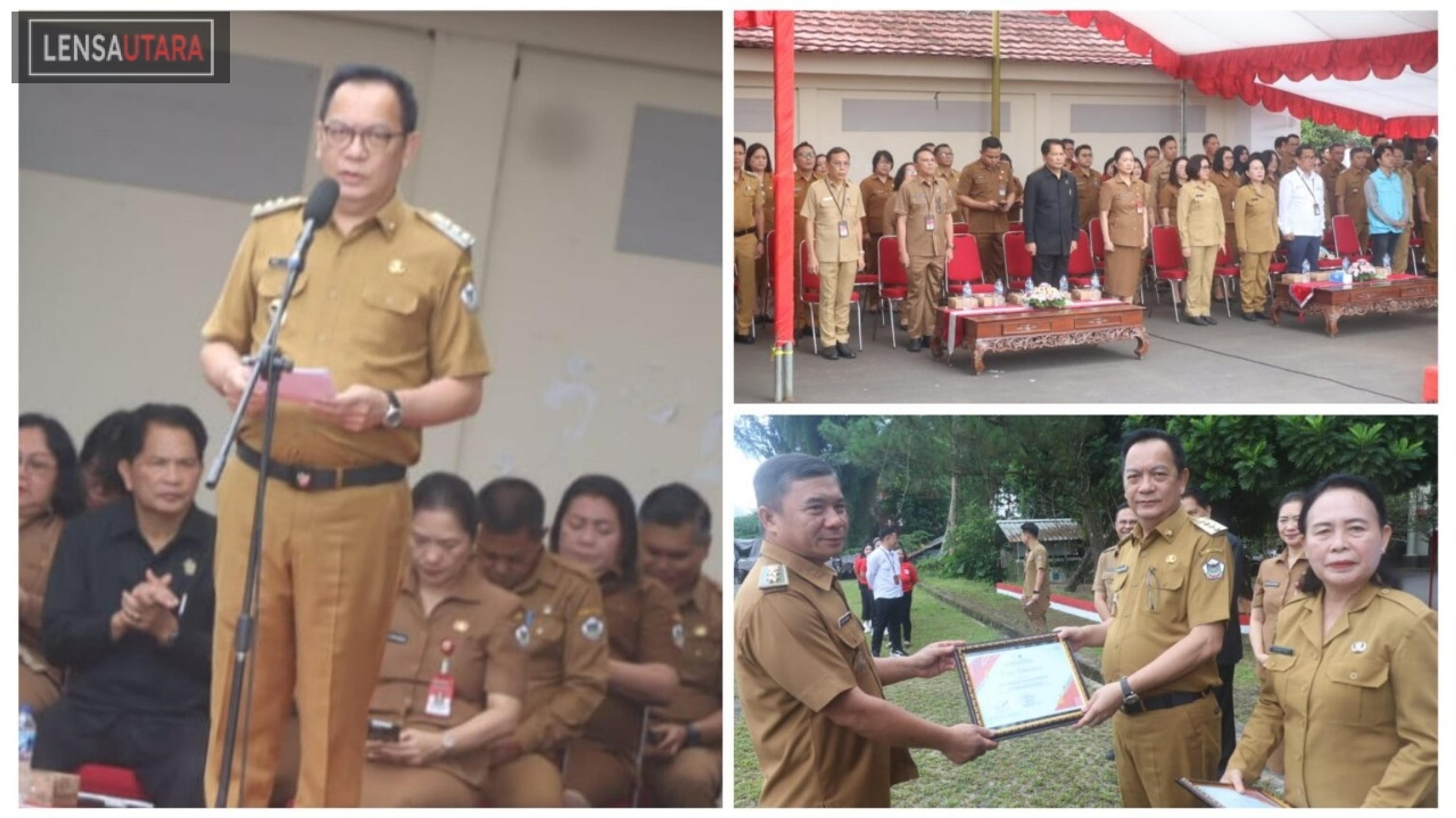 Upacara Harganas ke-32 Digelar di Tomohon, Pangolombian Juara 1 Tingkat Nasional Lomba Kampung Keluarga Berkualitas
