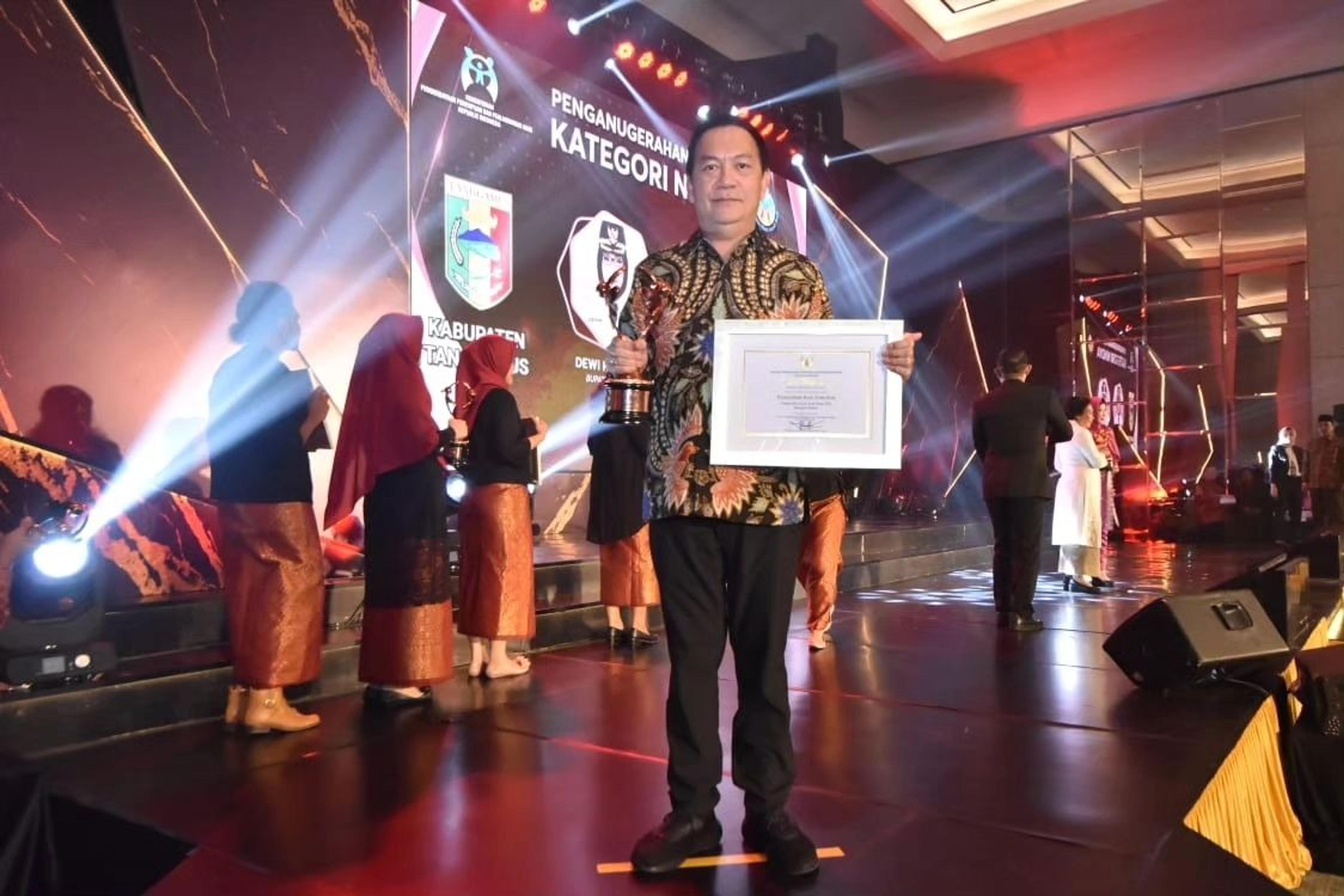 Kembali, Kota Tomohon Raih Penghargaan Kota Layak Anak 2023 Kategori Nindya