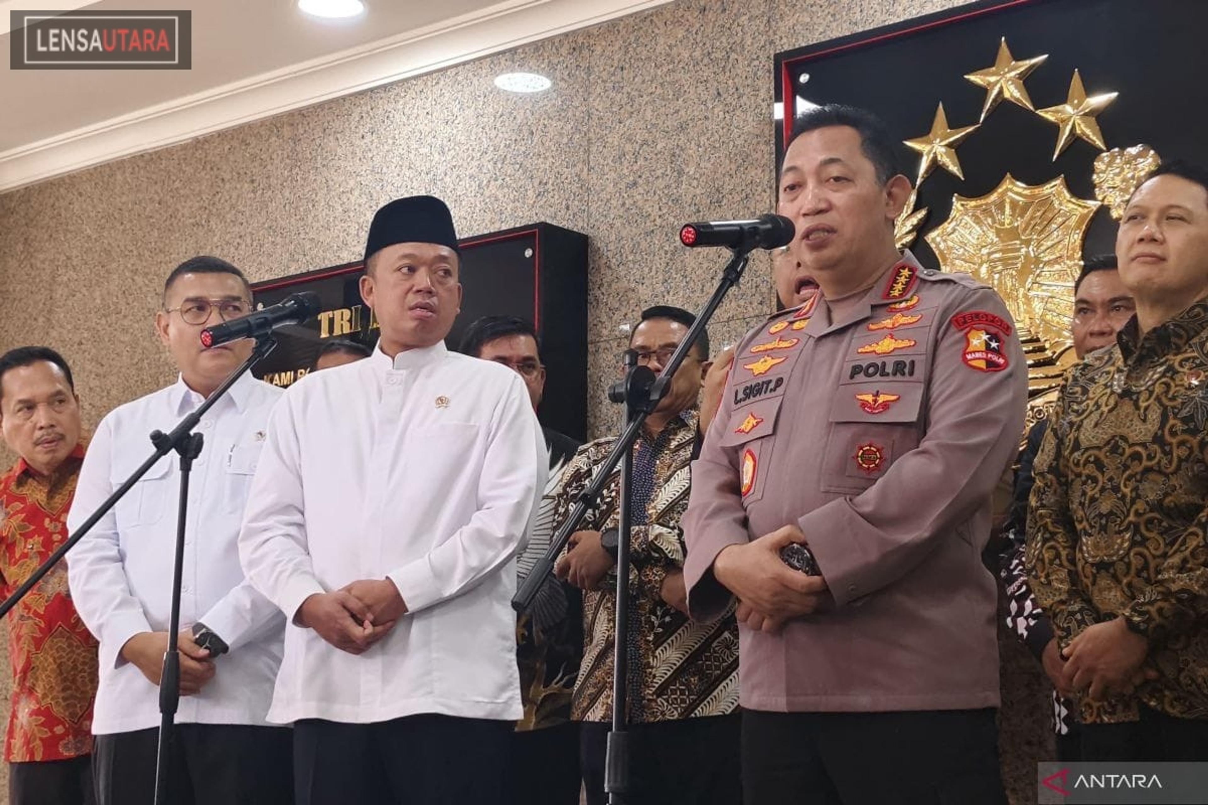 Kapolri Siap Bersinergi dengan Kementerian ATR/BPN Berantas Mafia Tanah