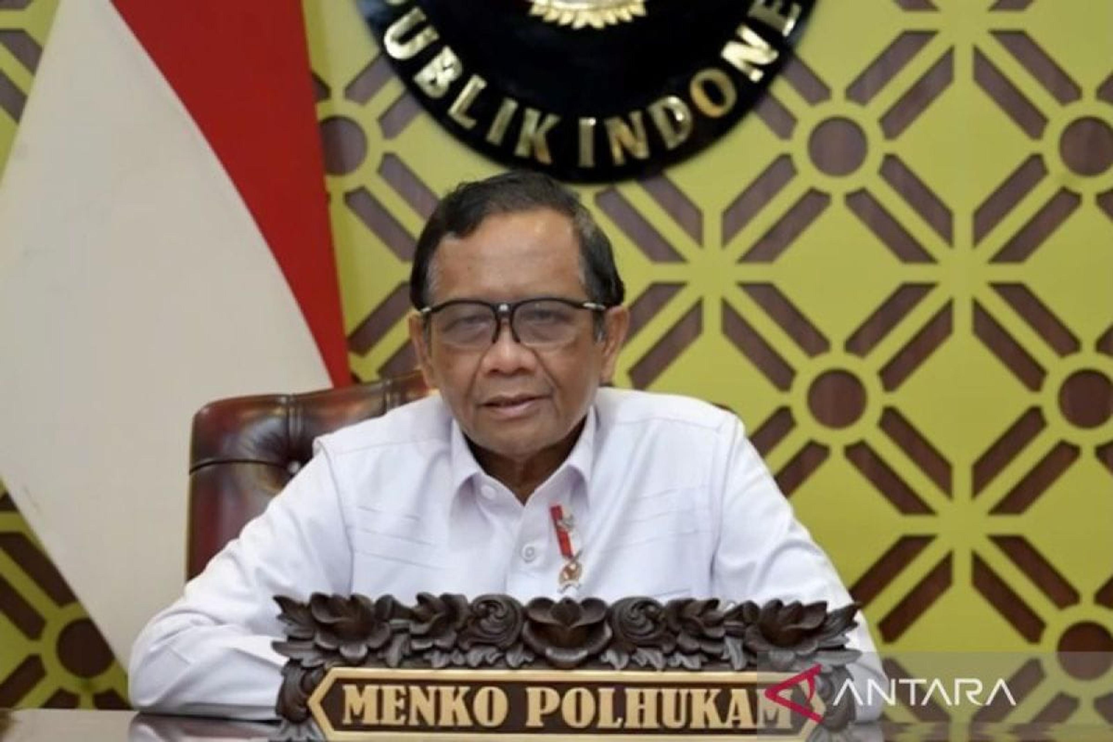 Menkopolhukam Mahfud MD Sebut Kepastian dan Perlindungan Hukum Jadi Prioritas