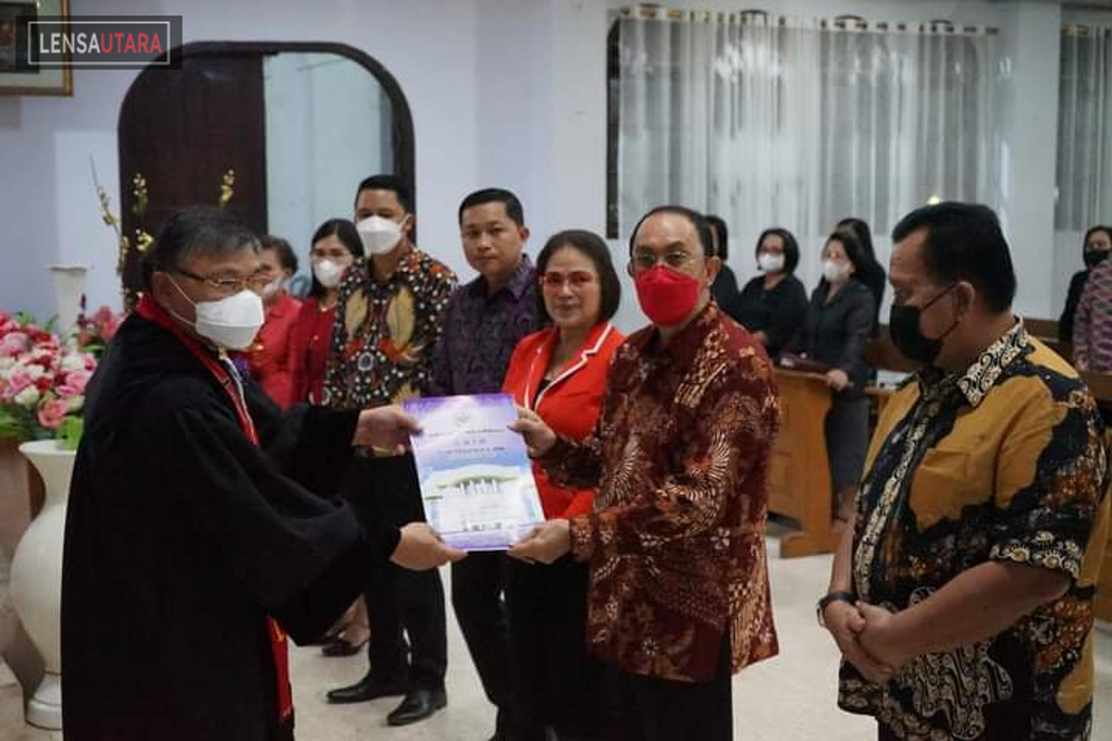 Bupati Minahasa Dilantik Jadi Ketua Sidang Majelis Sinode Tahunan GMIM 2022
