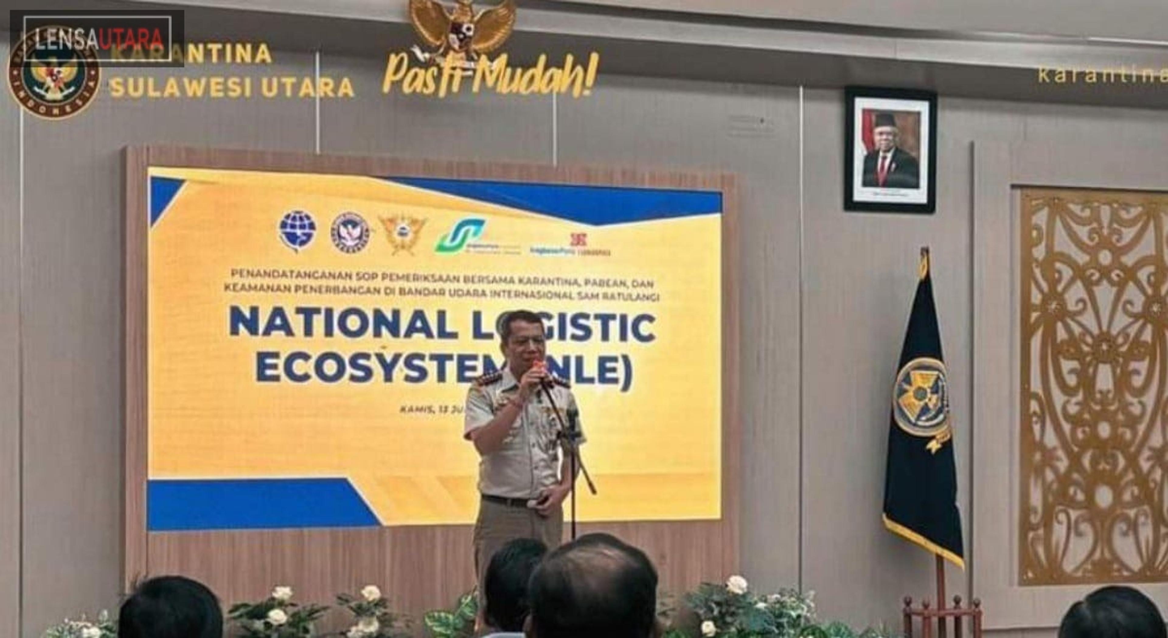 Karantina-Bandara Samrat Terapkan NLE Awasi Pengiriman Komoditas