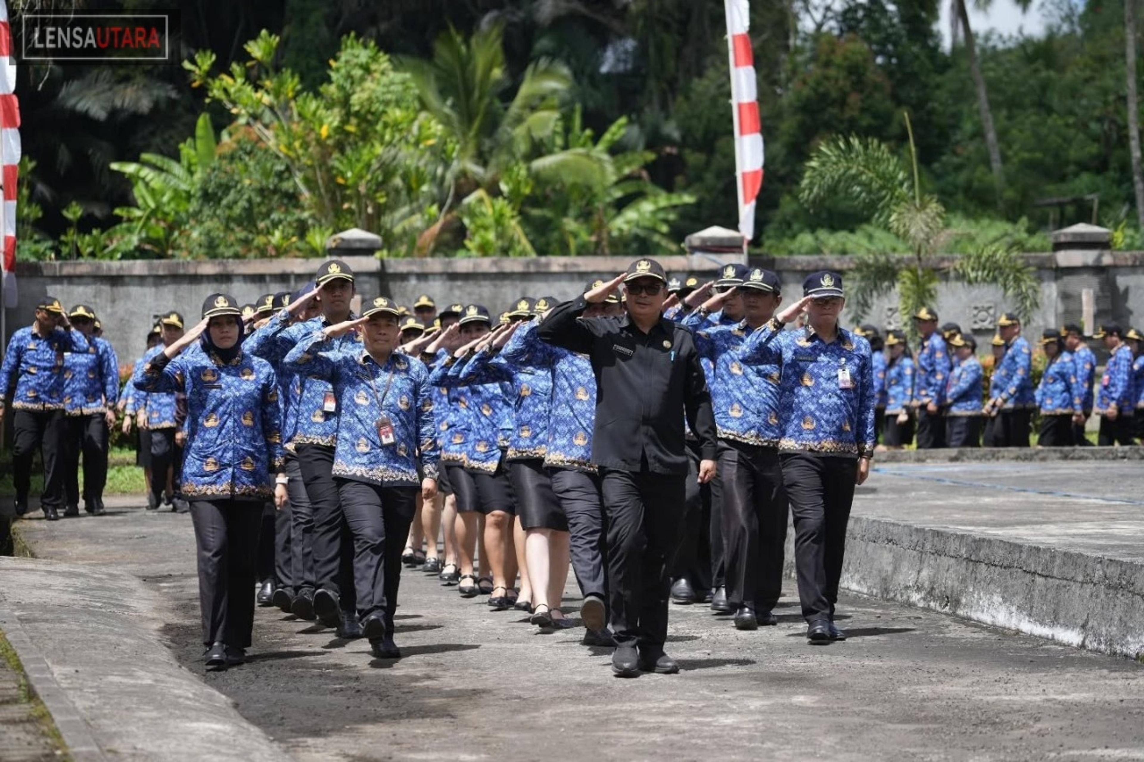 Sekretariat Daerah Kota Tomohon Raih Juara 1 Lomba PBB