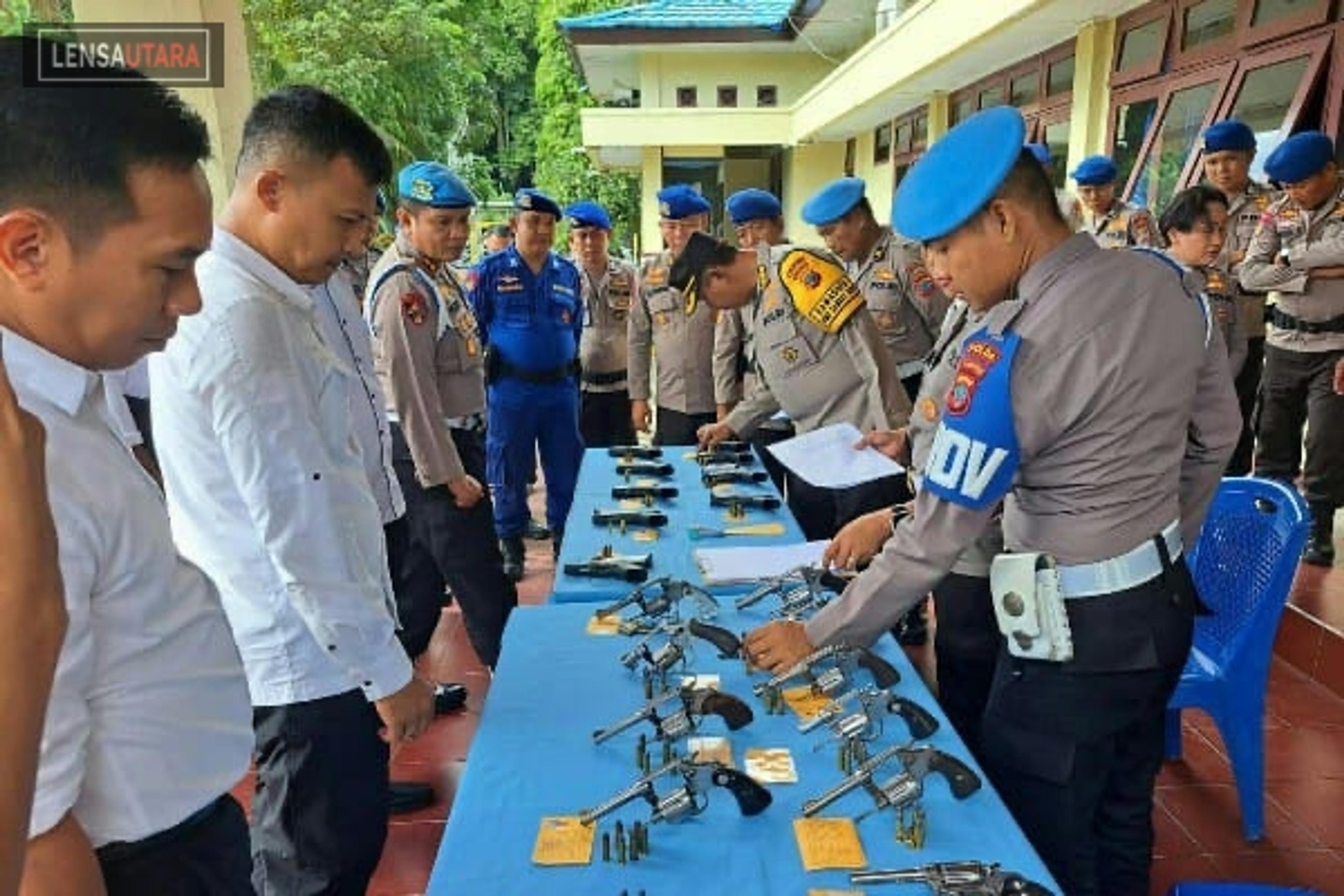 Propam Polda Sulut Gelar Operasi Pemeriksaan Senjata untuk Cegah Pelanggaran