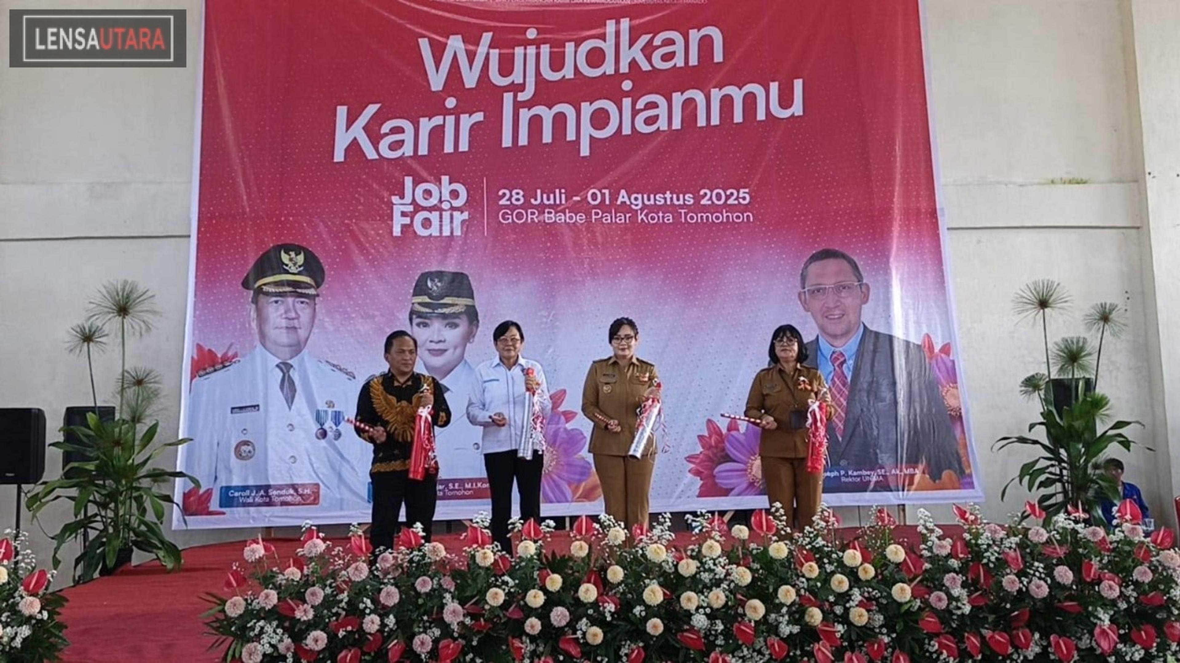 Untuk Pencari Kerja, Pemkot Tomohon Gelar Job Fair 2025