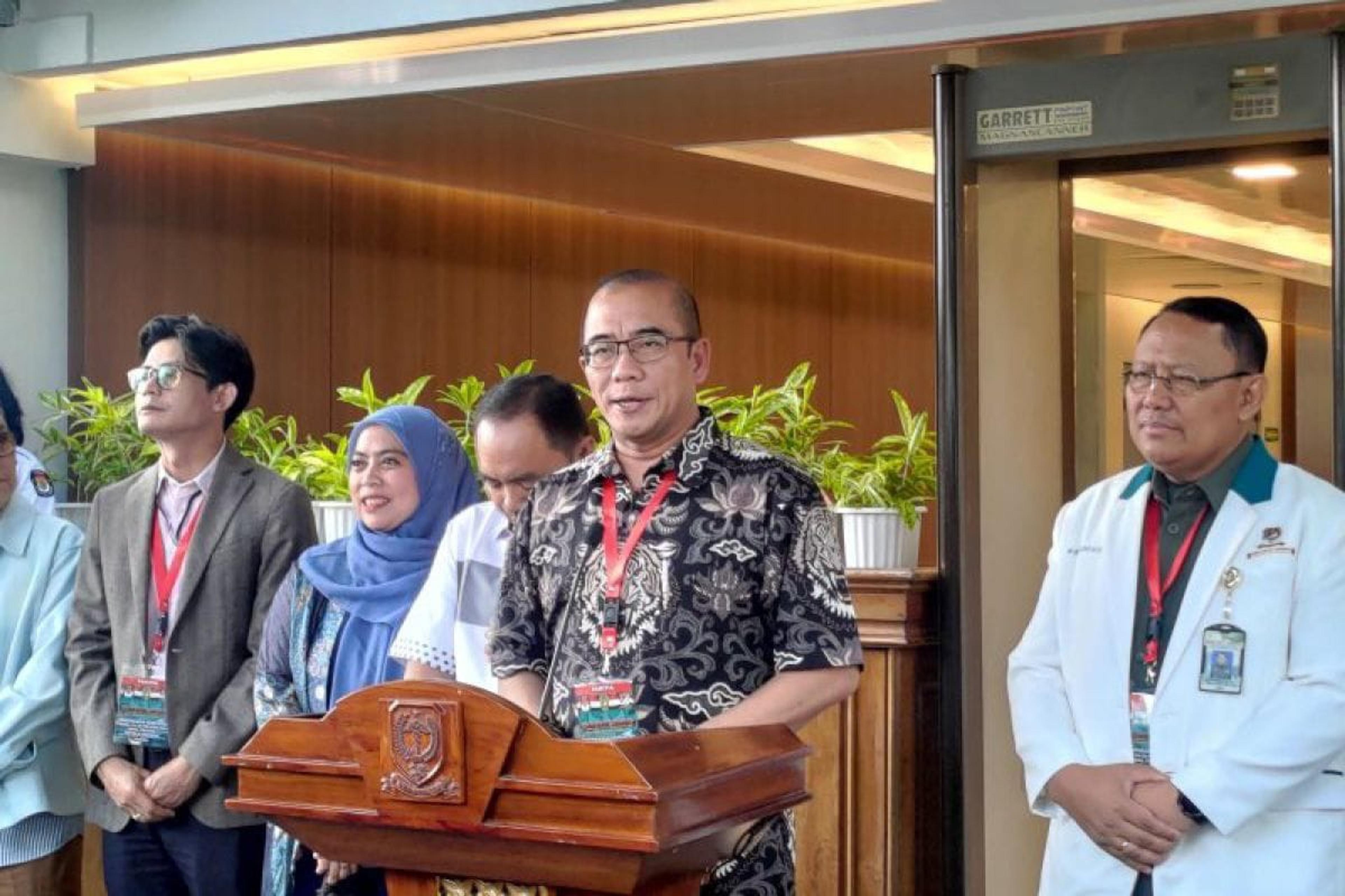 KPU akan Umumkan Hasil Tes Kesehatan Capres-Cawapres pada Jumat