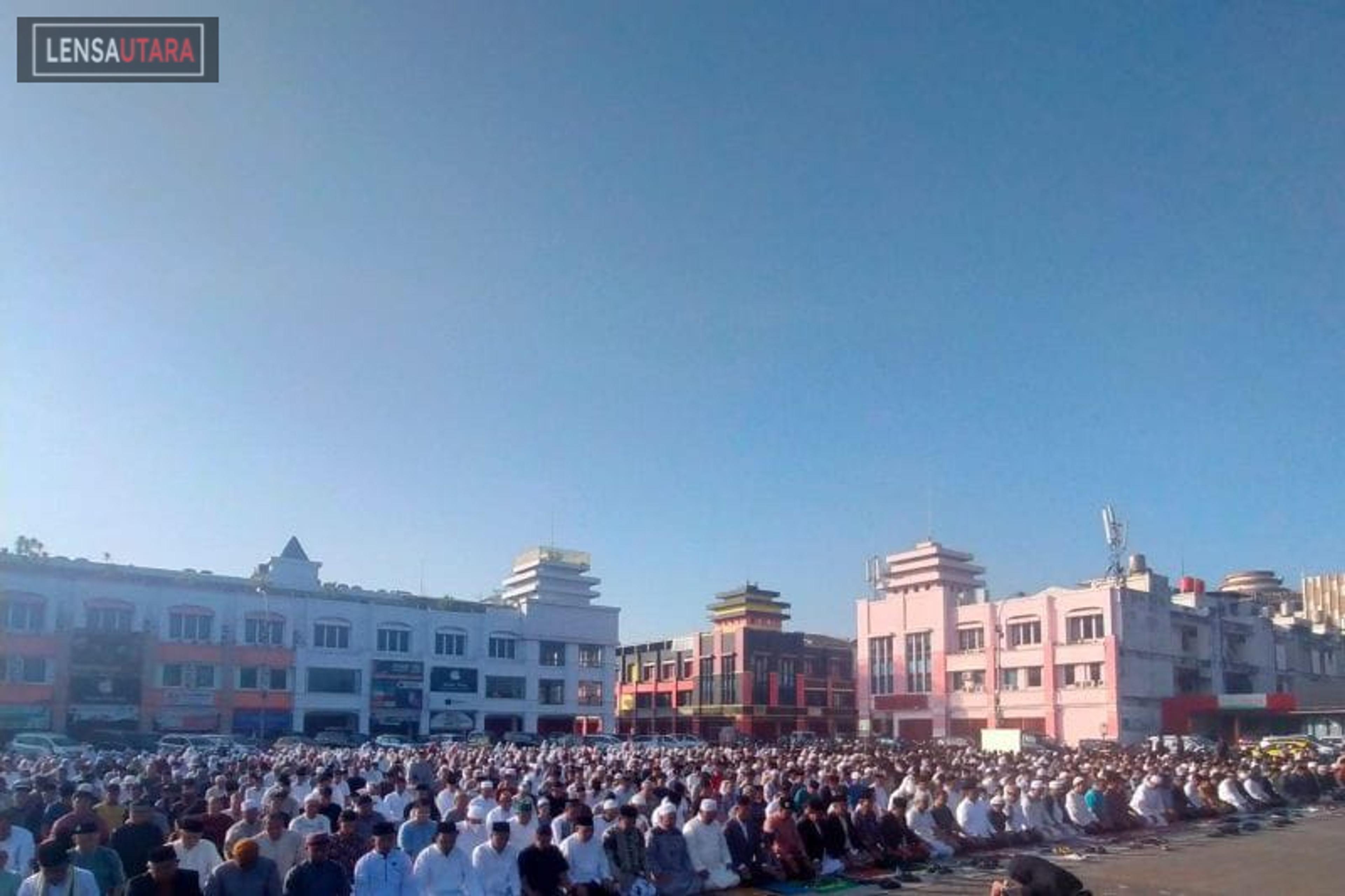 Muhammadiyah Manado Laksanakan Shalat Ied 1444 H di Lapangan Megamas