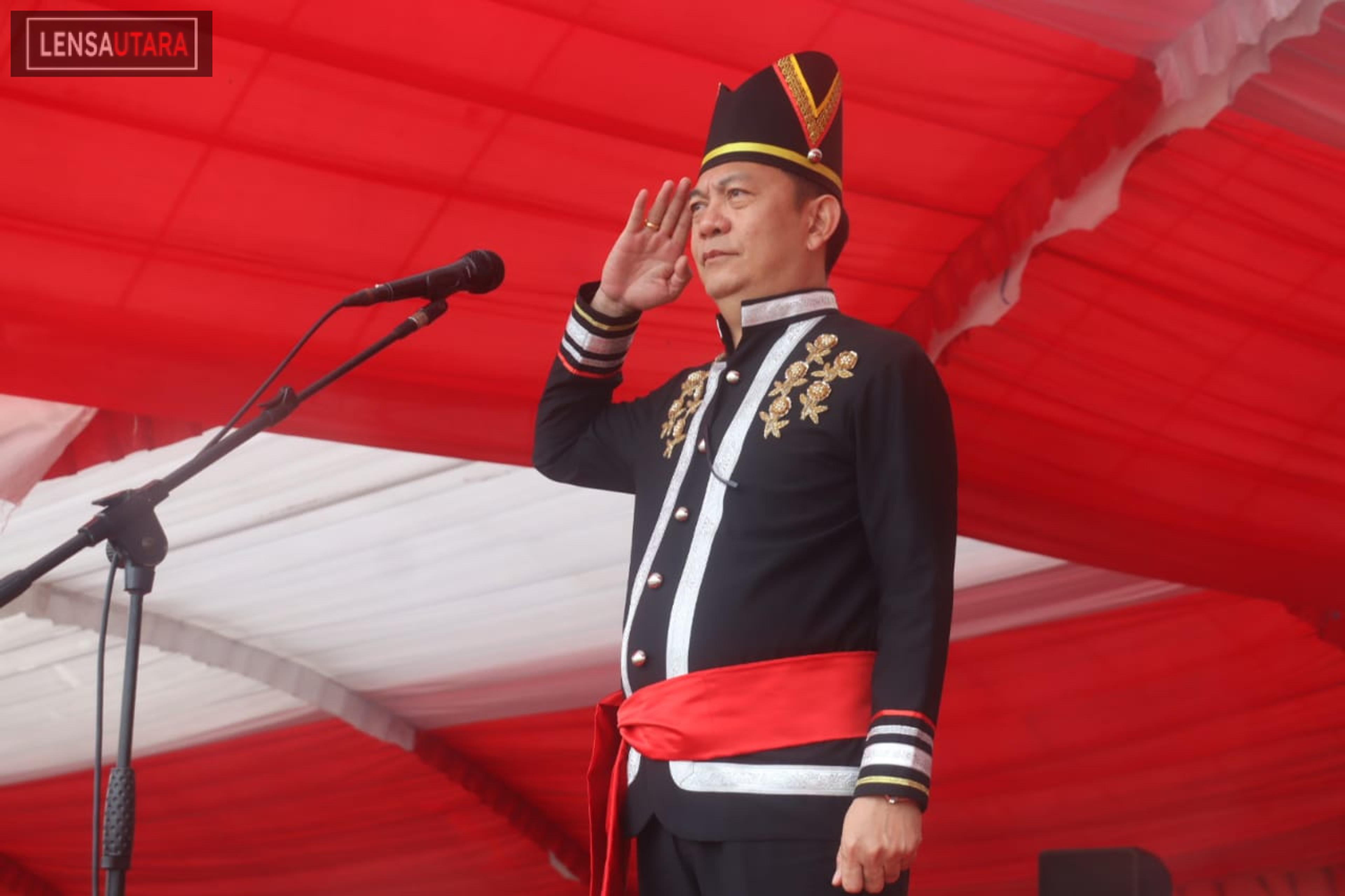 Upacara Hari Jadi ke 20 Kota Tomohon<br>Senduk : Mari Bergandengan Tangan dan Ciptakan Sinergitas Yang Baik
