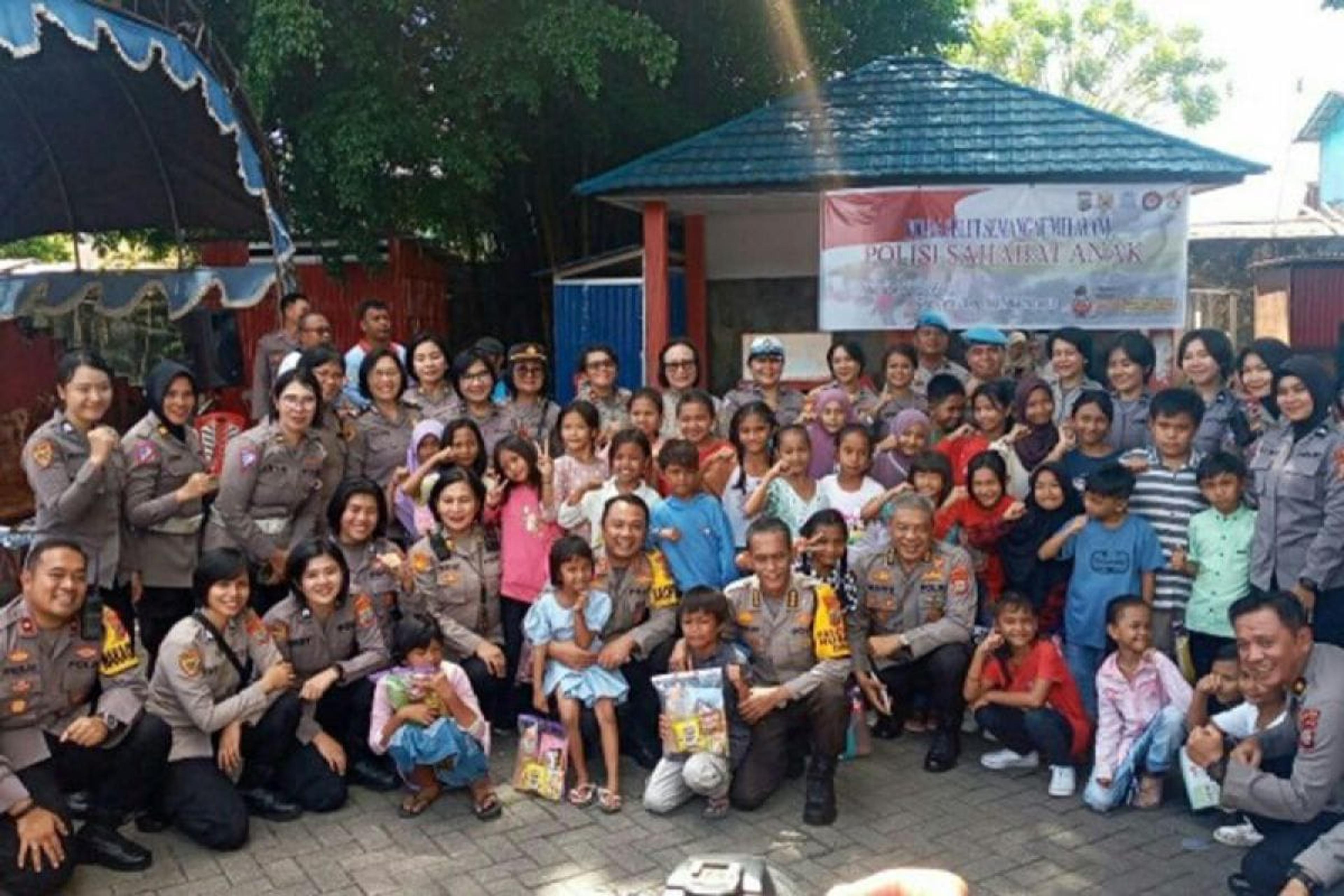 Polda Sulut Gelar “Polisi Sahabat Anak” di Bitung
