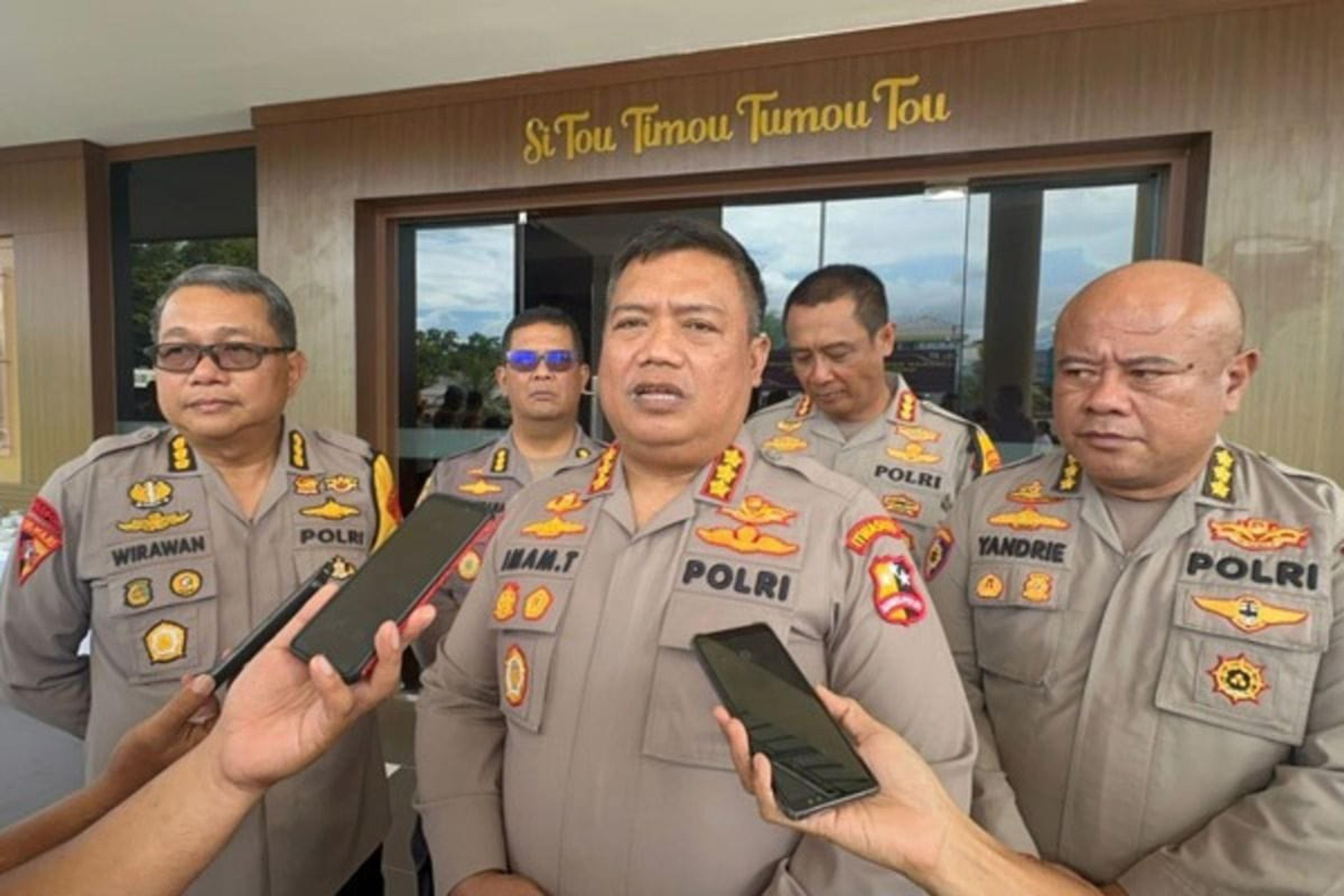 Polri Kunjungi Polda Sulut Pastikan Operasi Mantap Brata Berjalan Baik